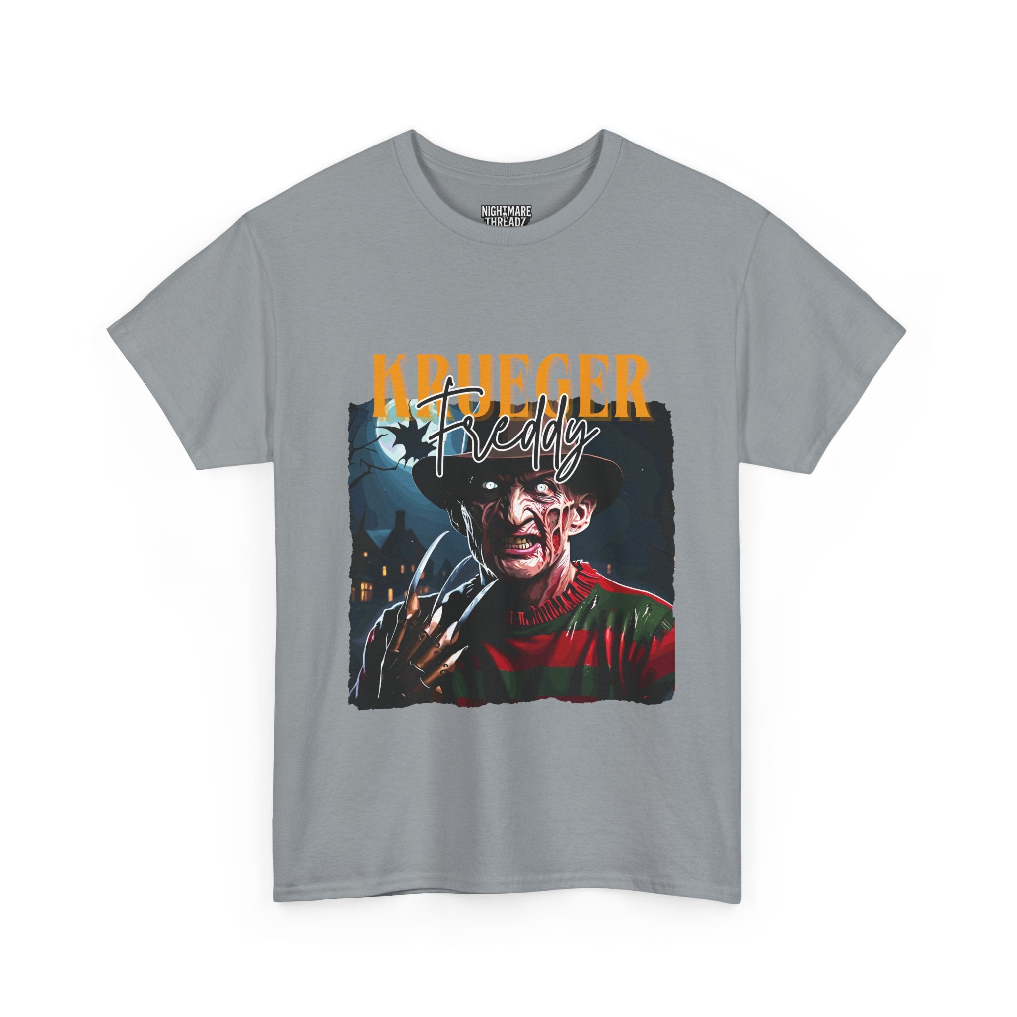 Freddy Krueger, Horror Graphic Tee, Unisex Cotton Shirt, Halloween Costume, Horror Movie Gift, Spooky T-Shirt, Horror Fan Apparel