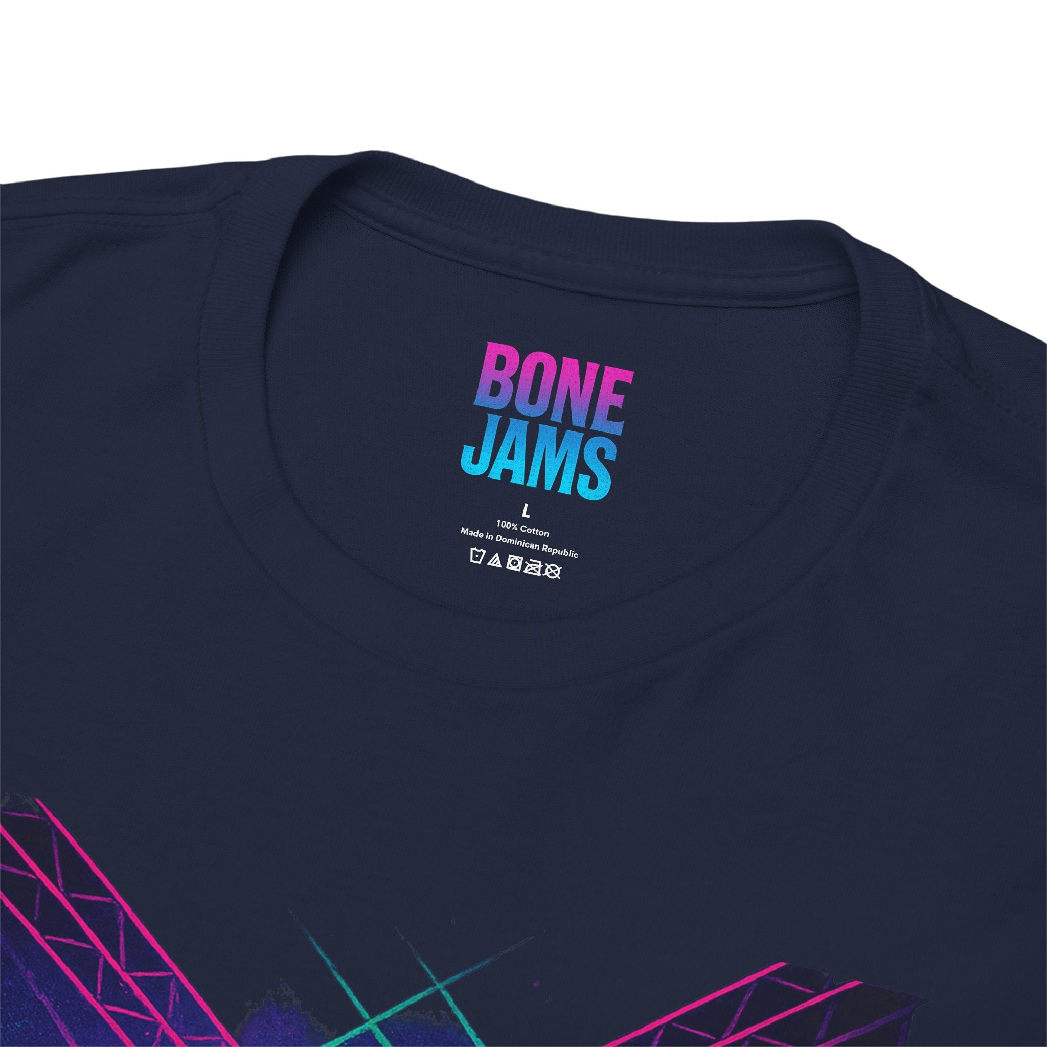 Bone Jams Rockin’ Skeleton, Tee | Loud Enough to Wake the Dead | Unisex Cotton Shirt for Music Lovers, Concerts, Halloween, Gifts