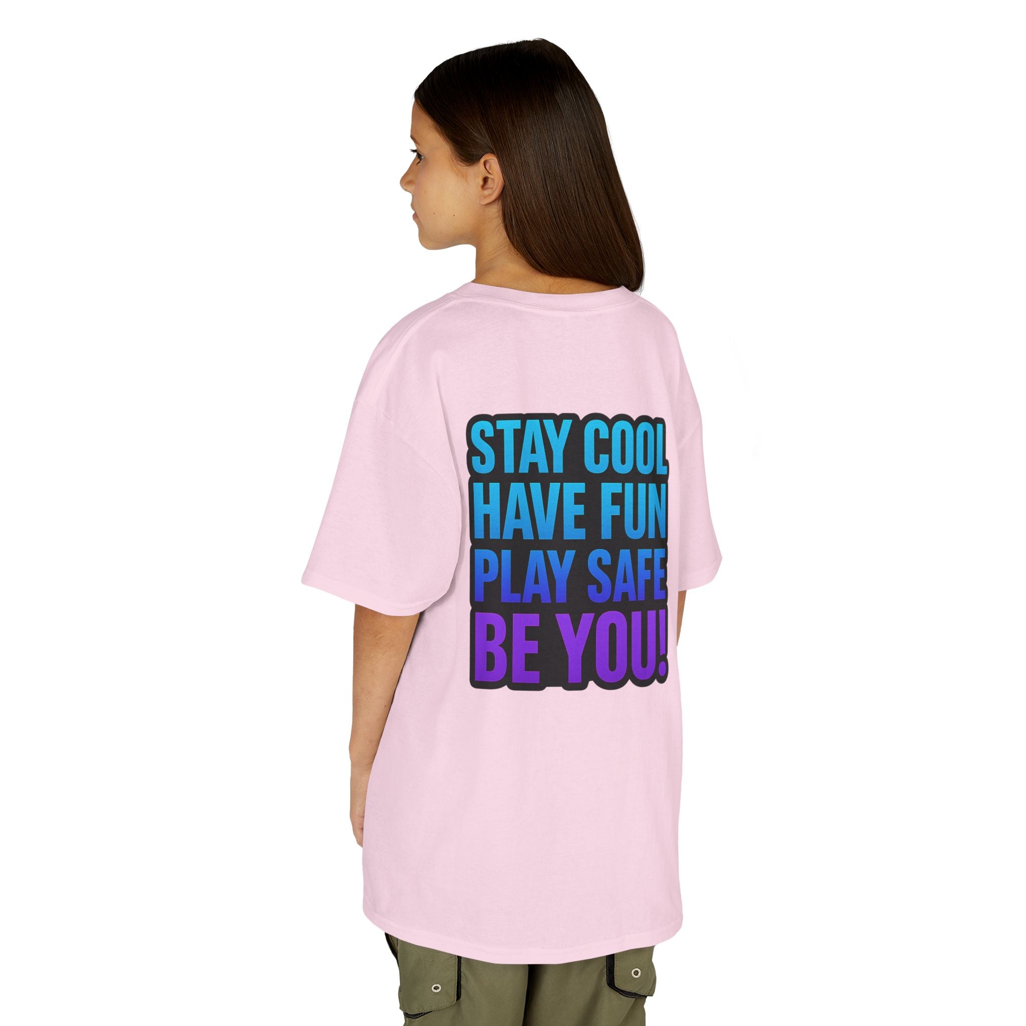 DJ KAT PAWS - Fun Skater Cat Design, Youth Summer T-Shirt, Cool Kids Apparel, Birthday Gift, Trendy Casual Wear