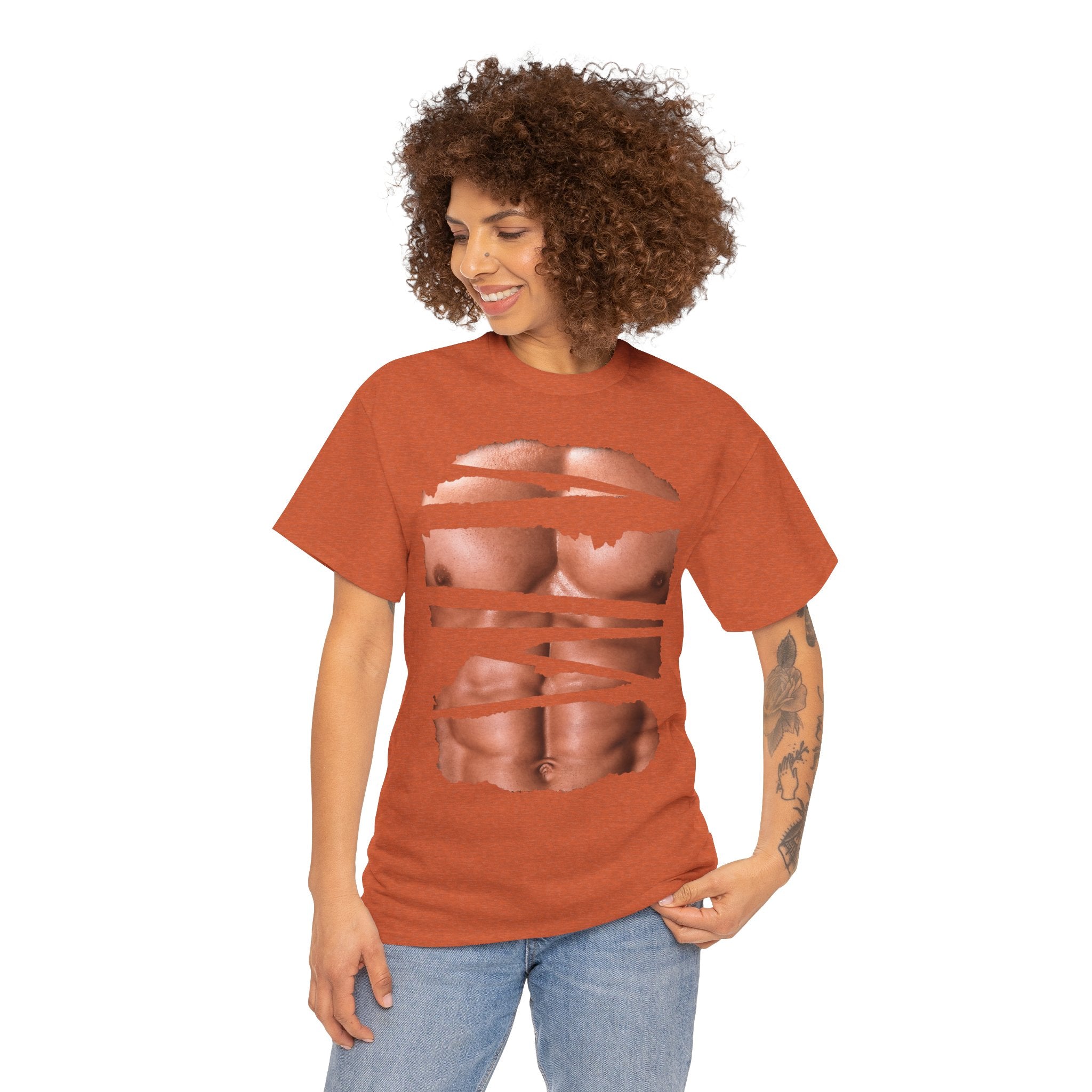 Shredded Abs Tee