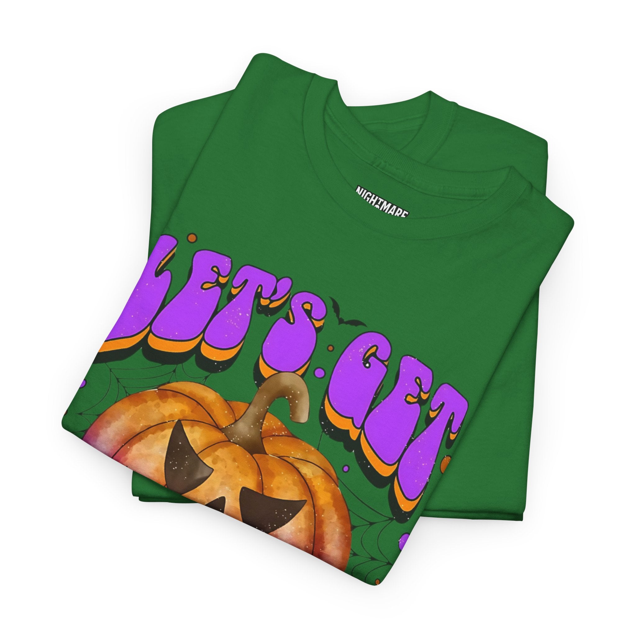 Halloween Spooky Pumpkin Tee, Unisex Cotton Shirt, Halloween Costume, Fall Festivities, Trick or Treat