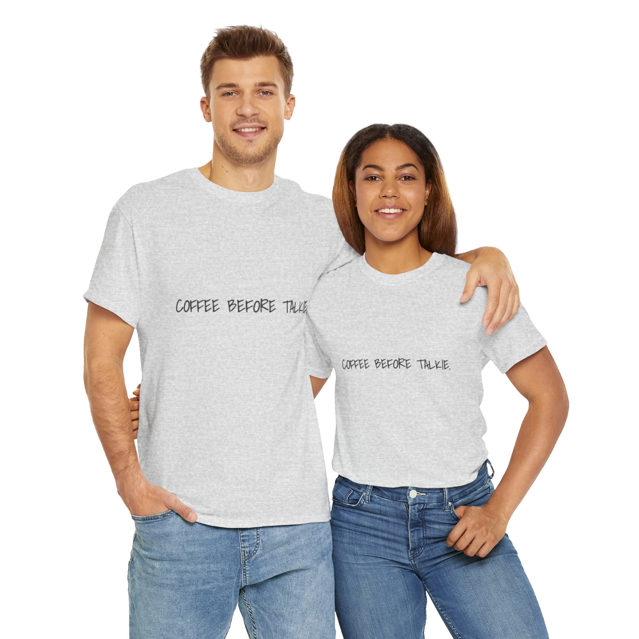Coffee Before Talkie Unisex Tee - Light Colors