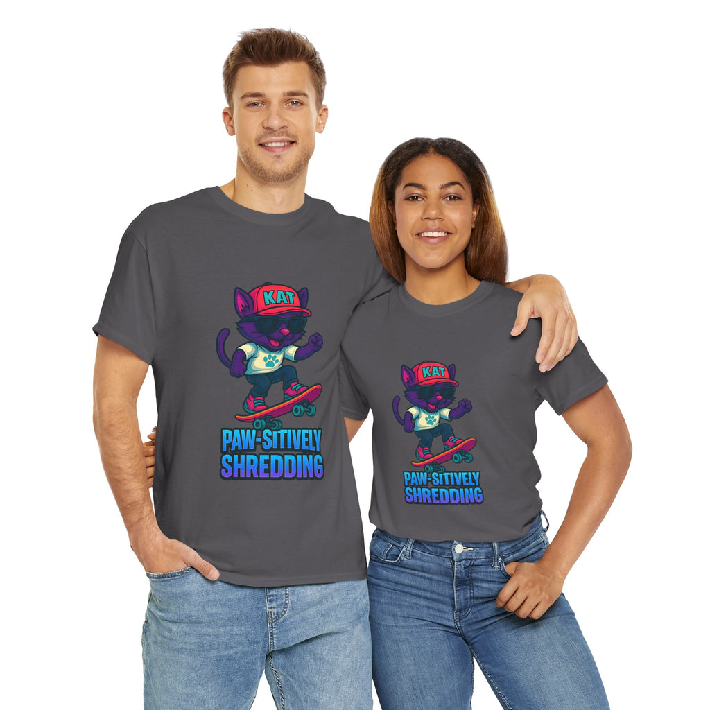 DJ KAT PAWS Paw-sitively Shredding Tee