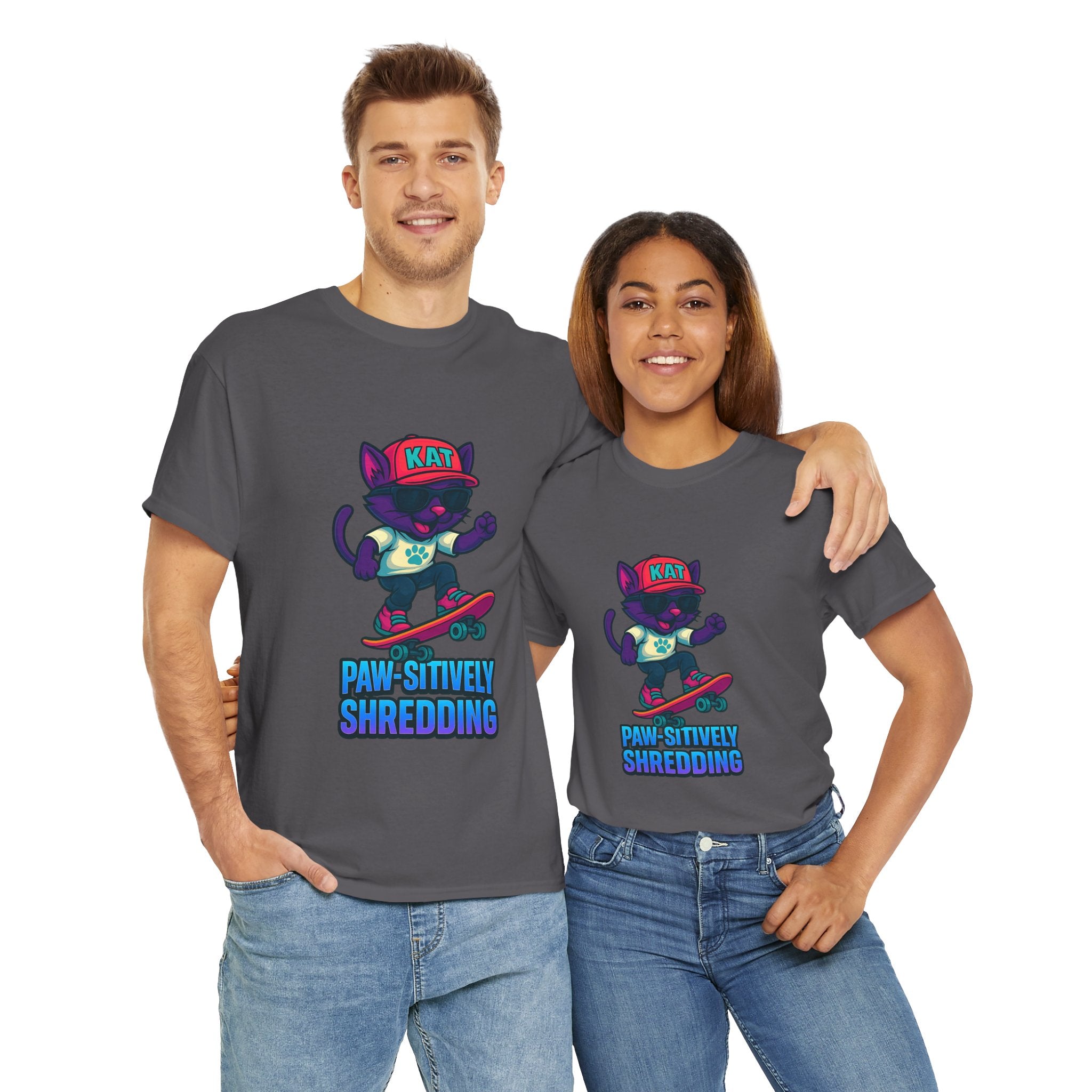 DJ KAT PAWS Paw-sitively Shredding Tee