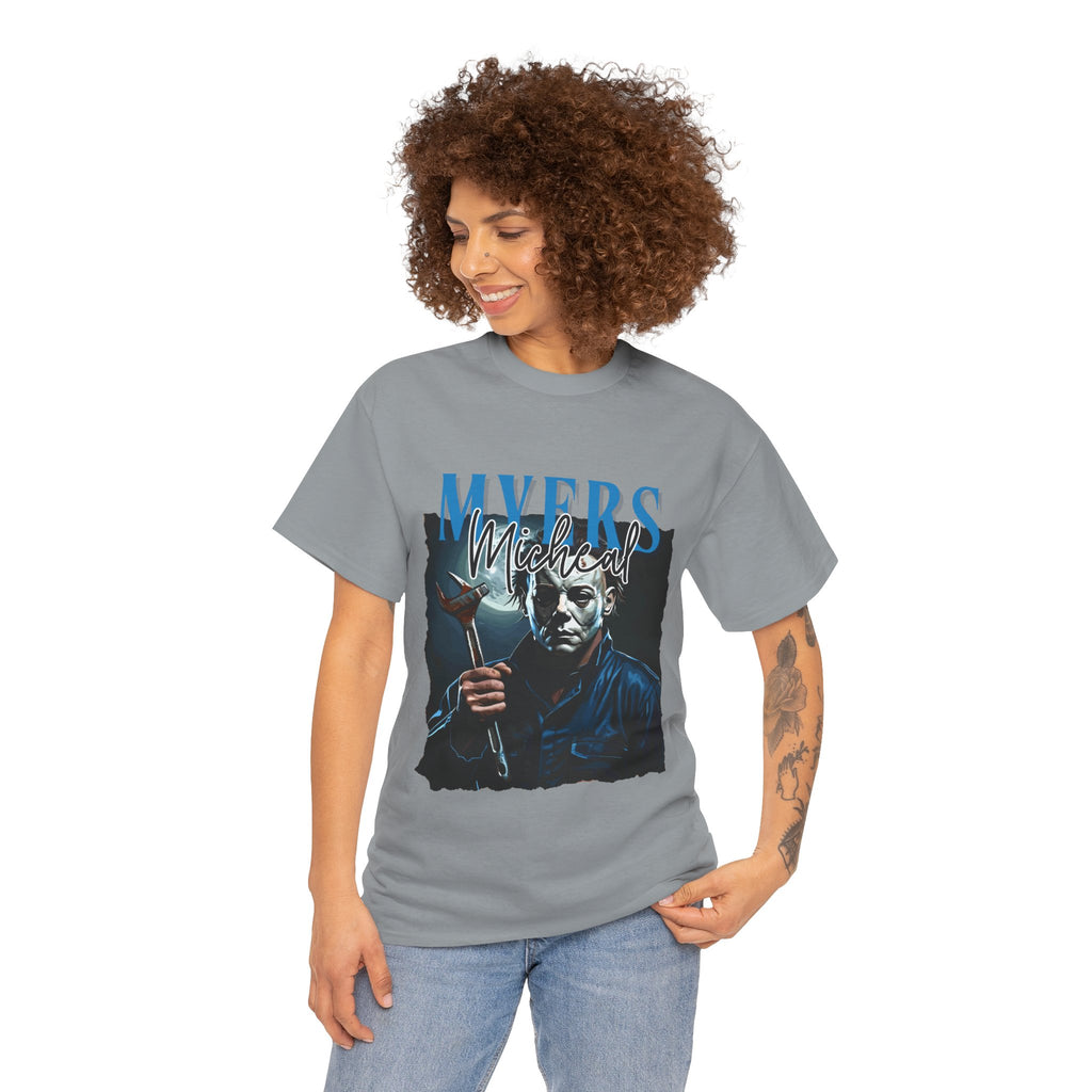 Michael Myers - Horror Graphic Tee, Unisex Cotton Shirt, Halloween Costume, Horror Movie Gift, Spooky T-Shirt, Horror Fan Apparel
