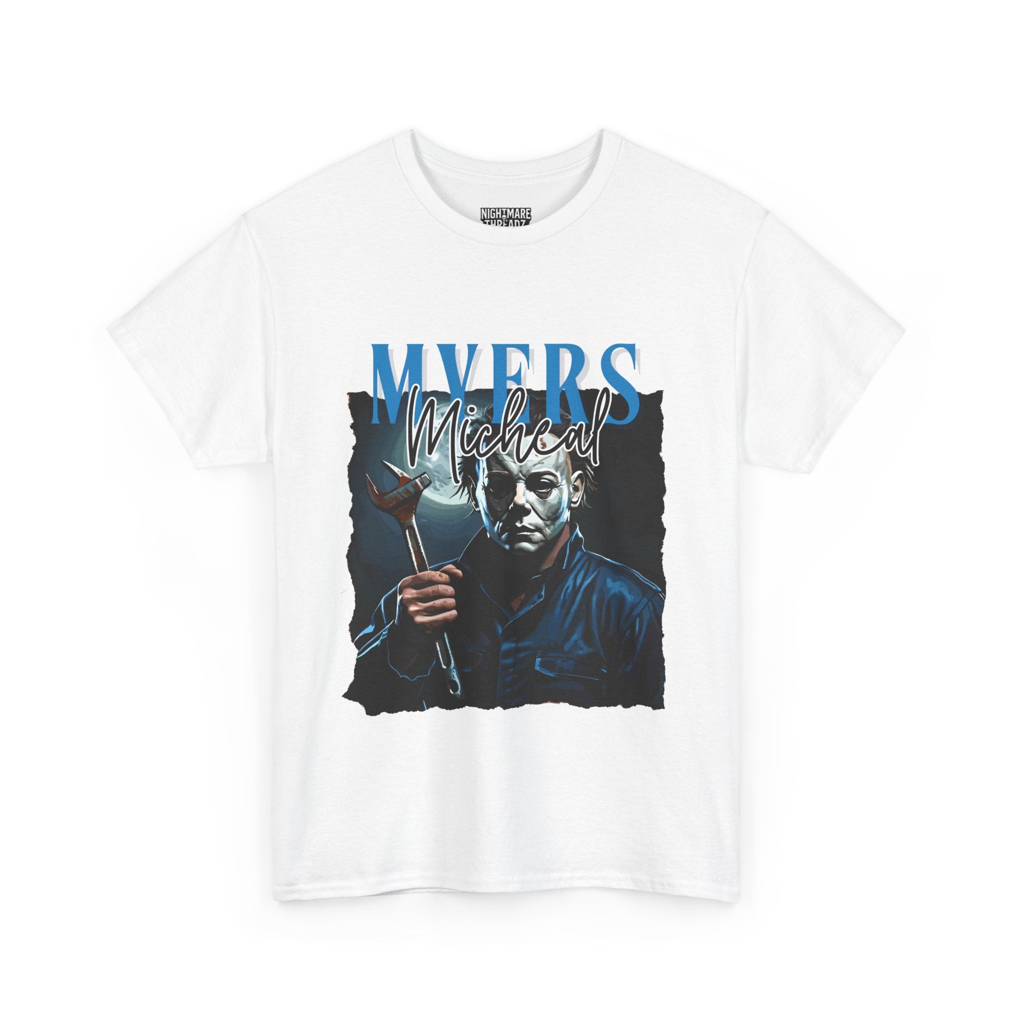 Michael Myers - Horror Graphic Tee, Unisex Cotton Shirt, Halloween Costume, Horror Movie Gift, Spooky T-Shirt, Horror Fan Apparel