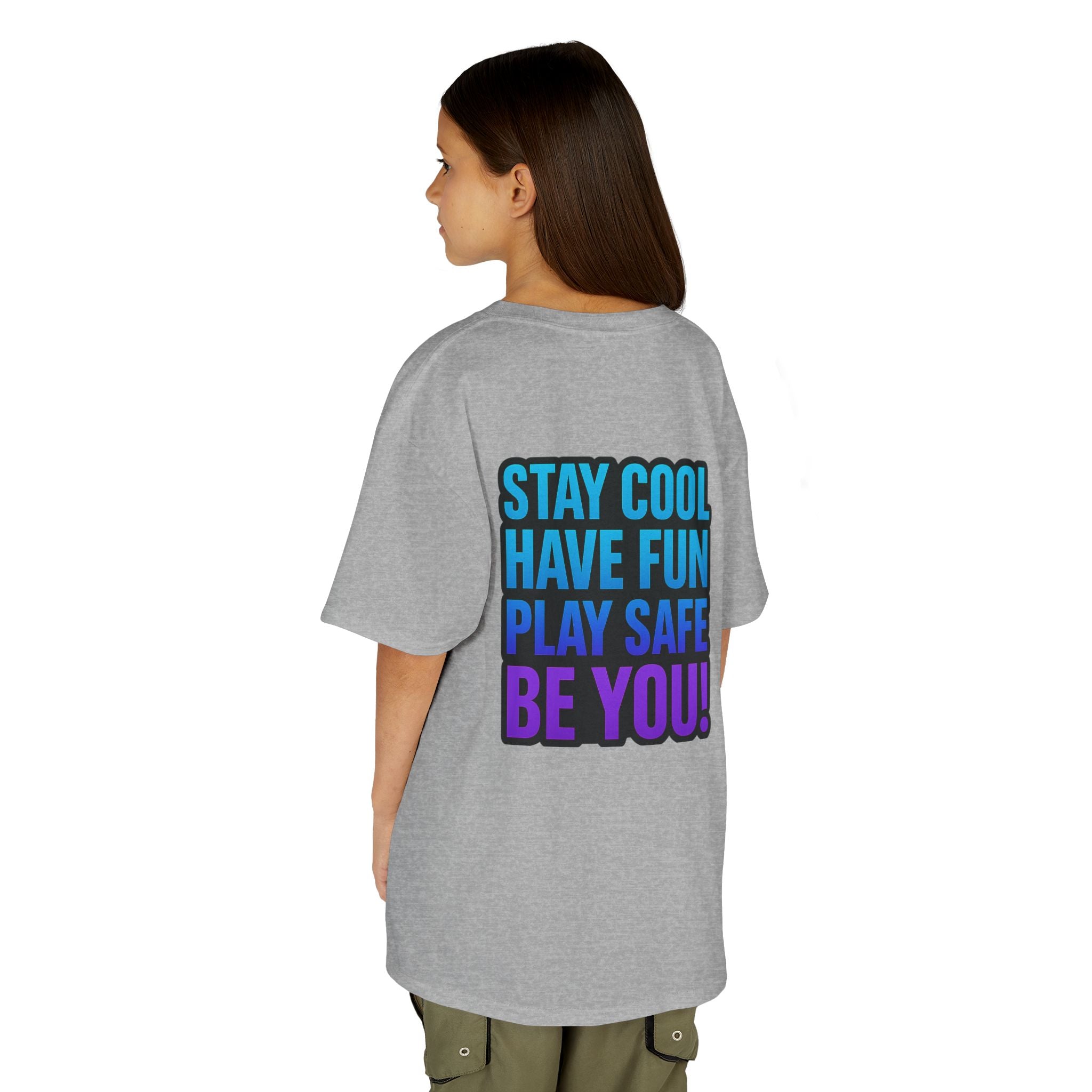 DJ KAT PAWS Purr-fectly Rad Kids Tee | Cool Apparel for Boys & Girls, Motivational Summer Wear & Playful Gift