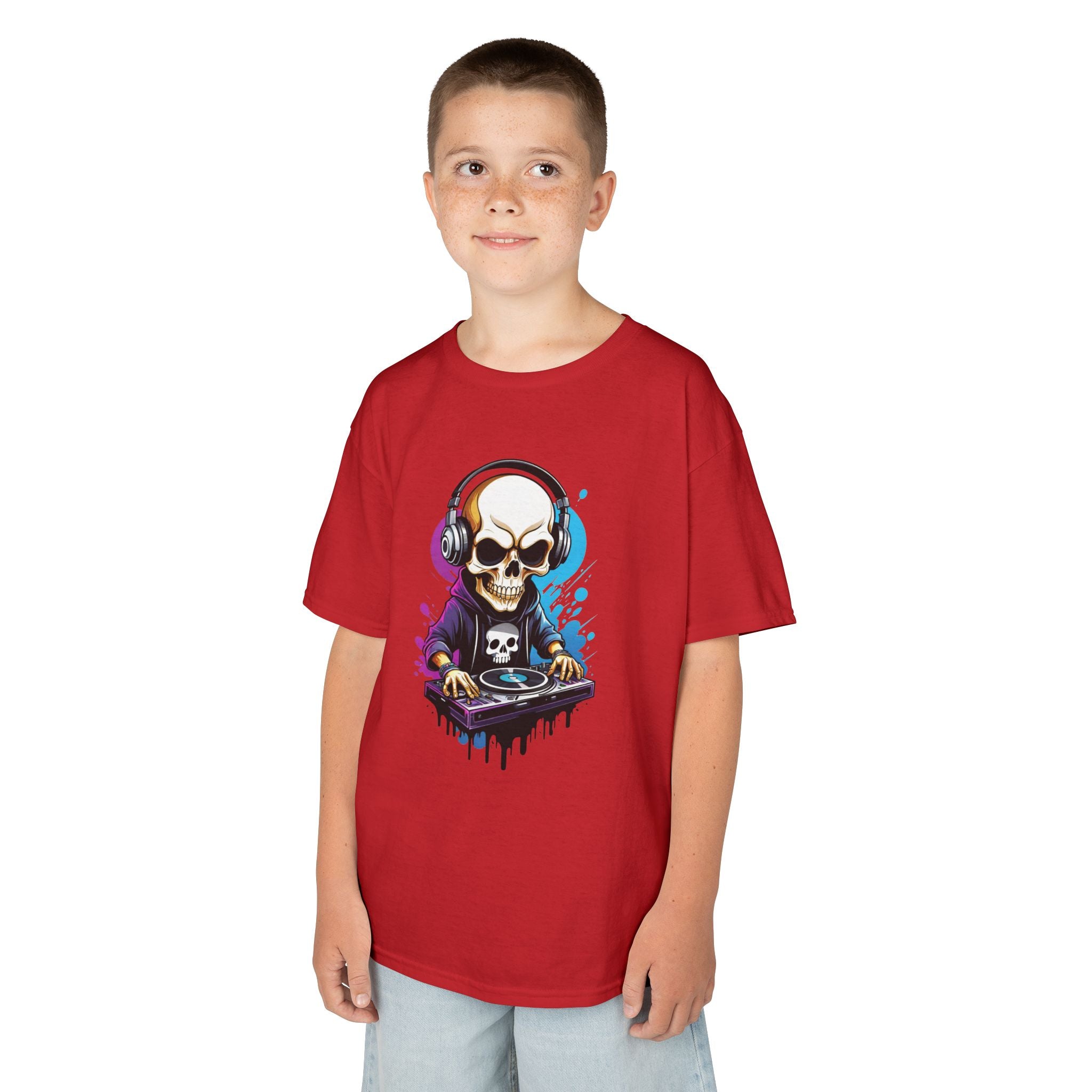 Bone Jams – MC Bonez Kids Tee | Fun Youth Apparel for Music Lovers – Perfect for Halloween, Birthdays & Everyday Wear