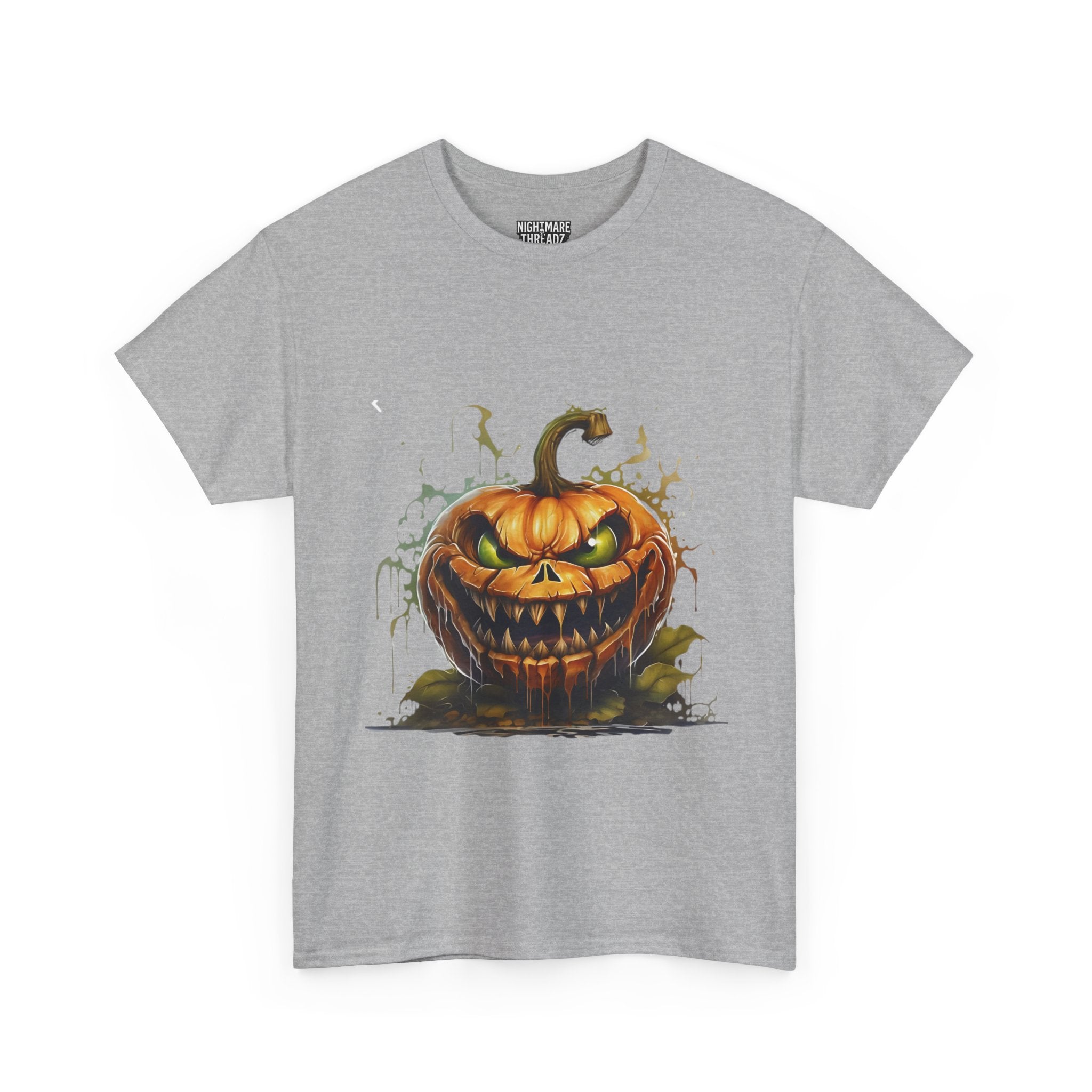 Spooky Pumpkin, Horror Graphic Tee, Unisex Cotton Shirt, Halloween Costume, Horror Movie Gift, Spooky T-Shirt, Horror Fan Apparel