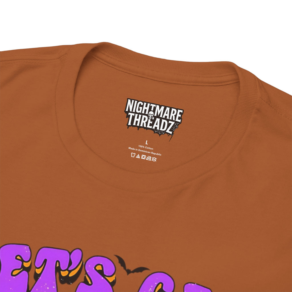 Halloween Spooky Pumpkin Tee, Unisex Cotton Shirt, Halloween Costume, Fall Festivities, Trick or Treat