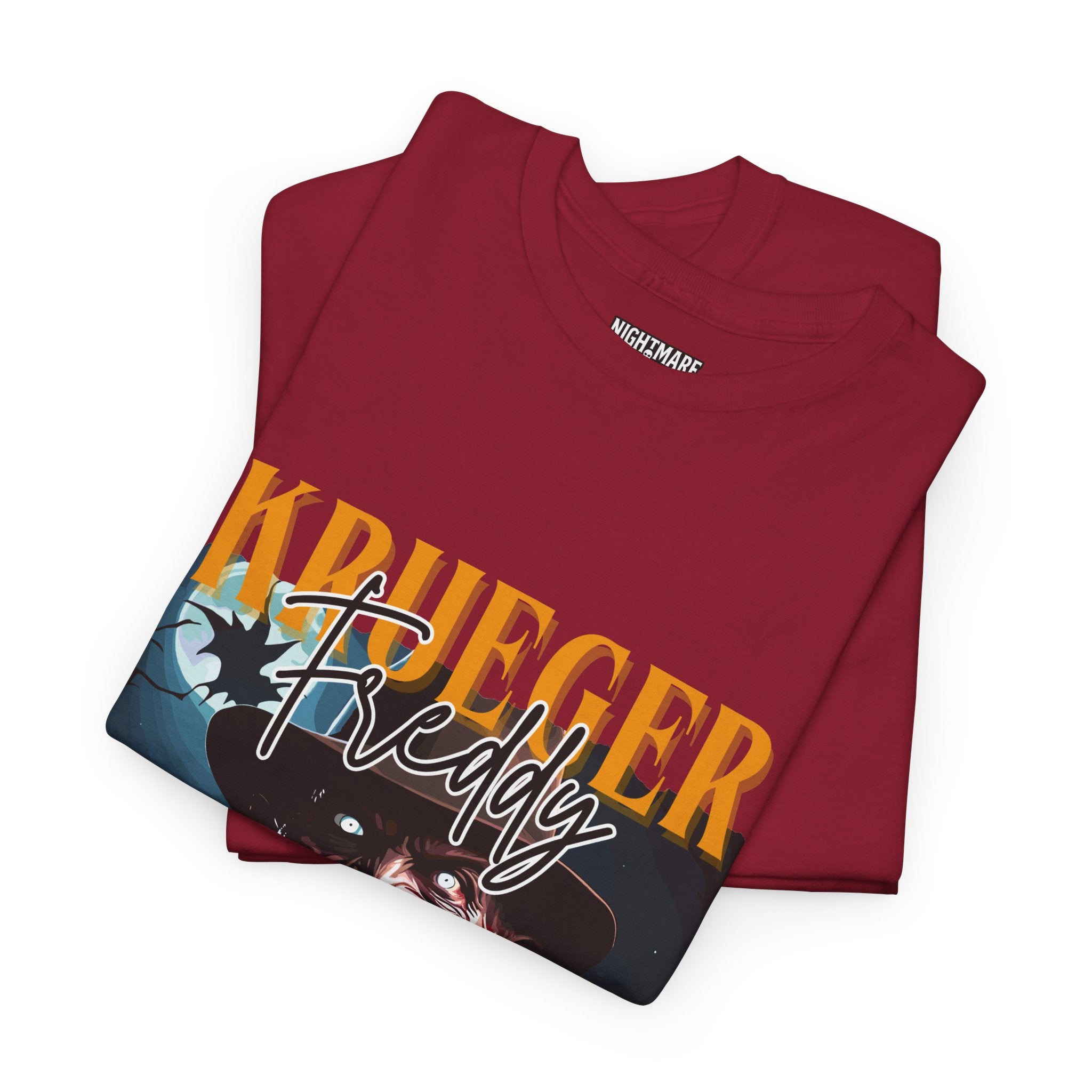 Freddy Krueger, Horror Graphic Tee, Unisex Cotton Shirt, Halloween Costume, Horror Movie Gift, Spooky T-Shirt, Horror Fan Apparel