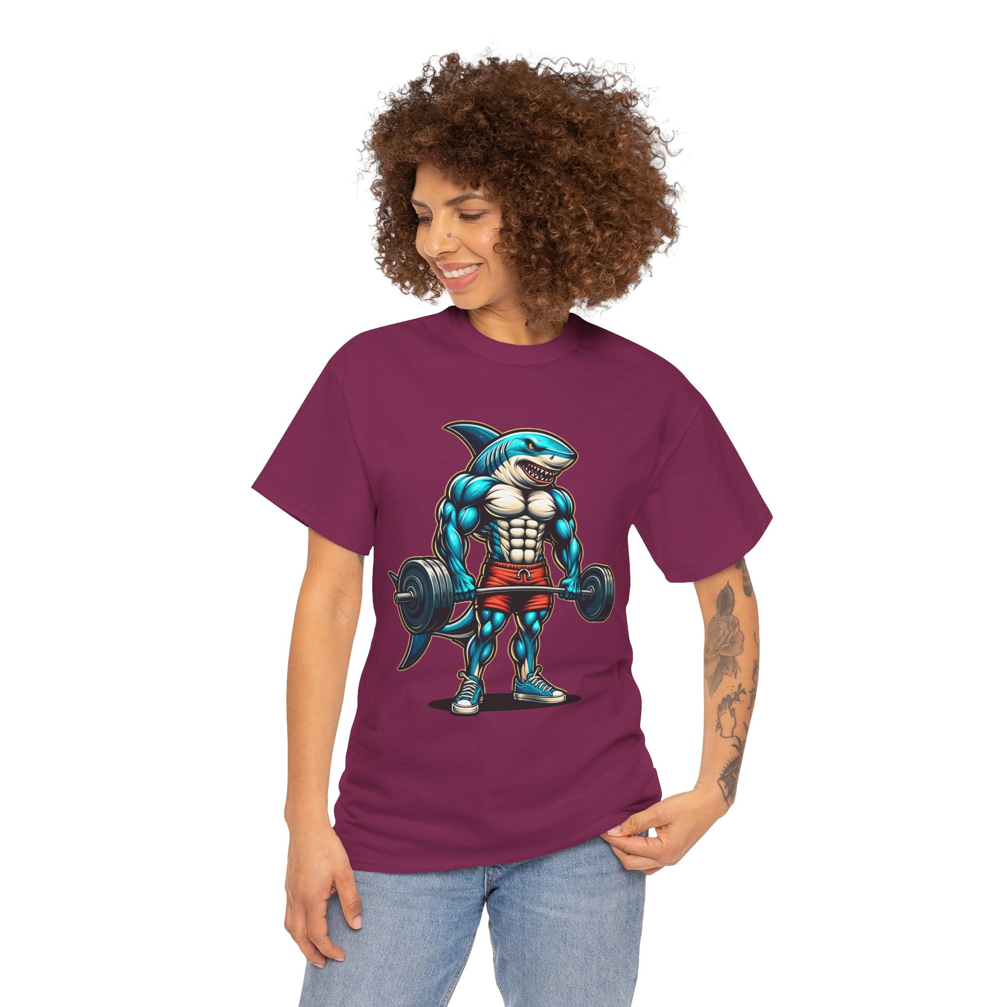 Muscular Shark T-Shirt