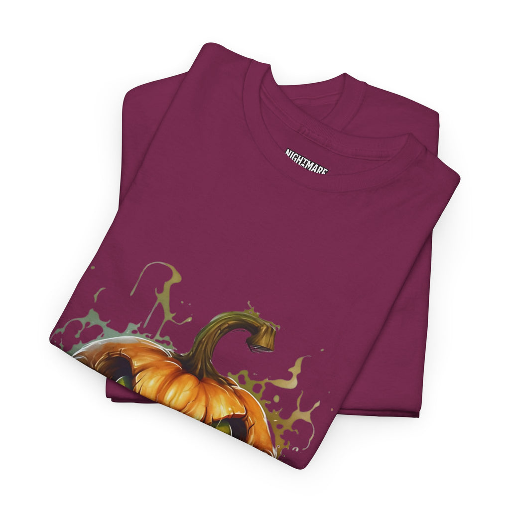 Spooky Pumpkin, Horror Graphic Tee, Unisex Cotton Shirt, Halloween Costume, Horror Movie Gift, Spooky T-Shirt, Horror Fan Apparel