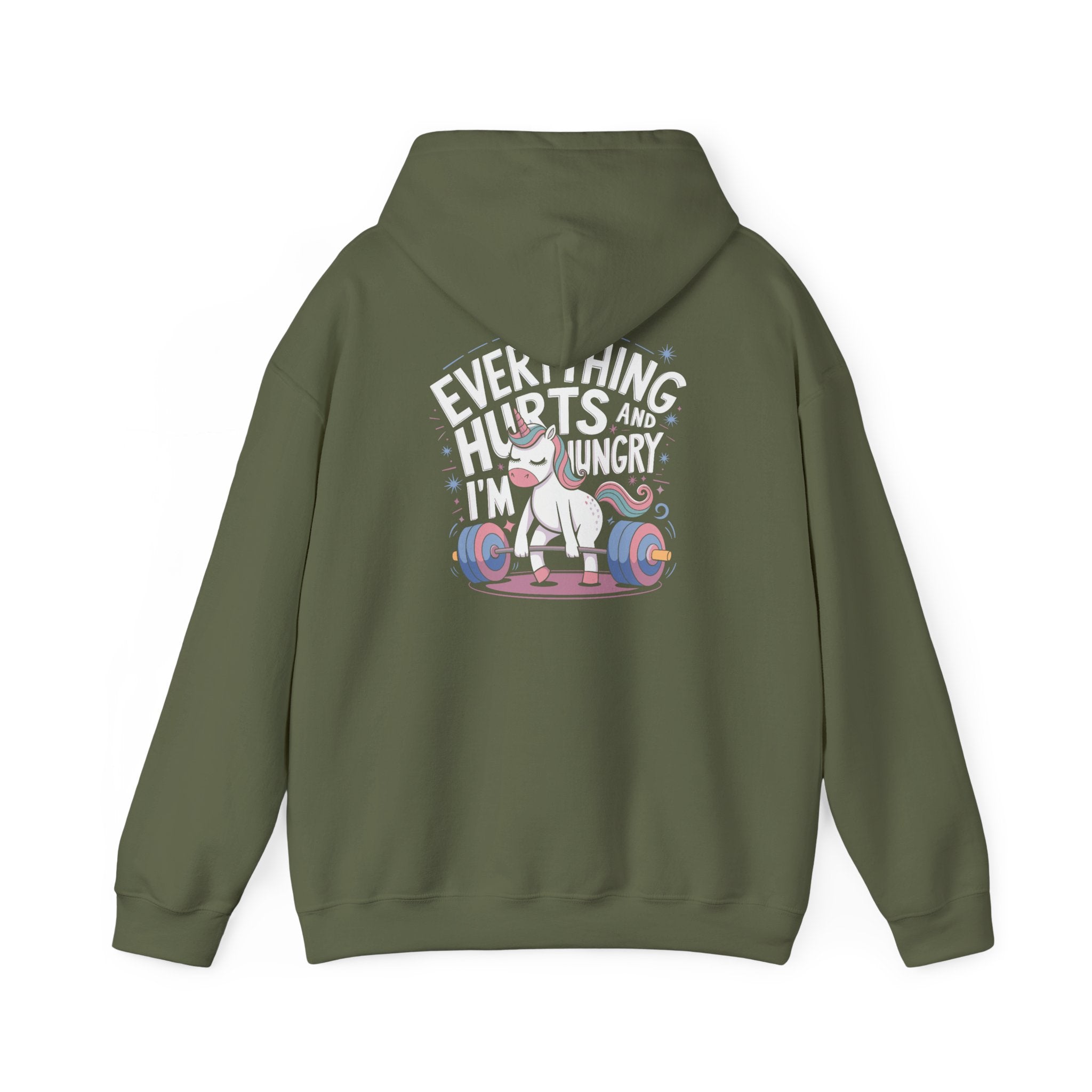 Everything Hurts, Everyday Grind Sweatshirt for Fitness Enthusiasts, Gym Hoodie, Workout Gear, Gift for Gym Lovers