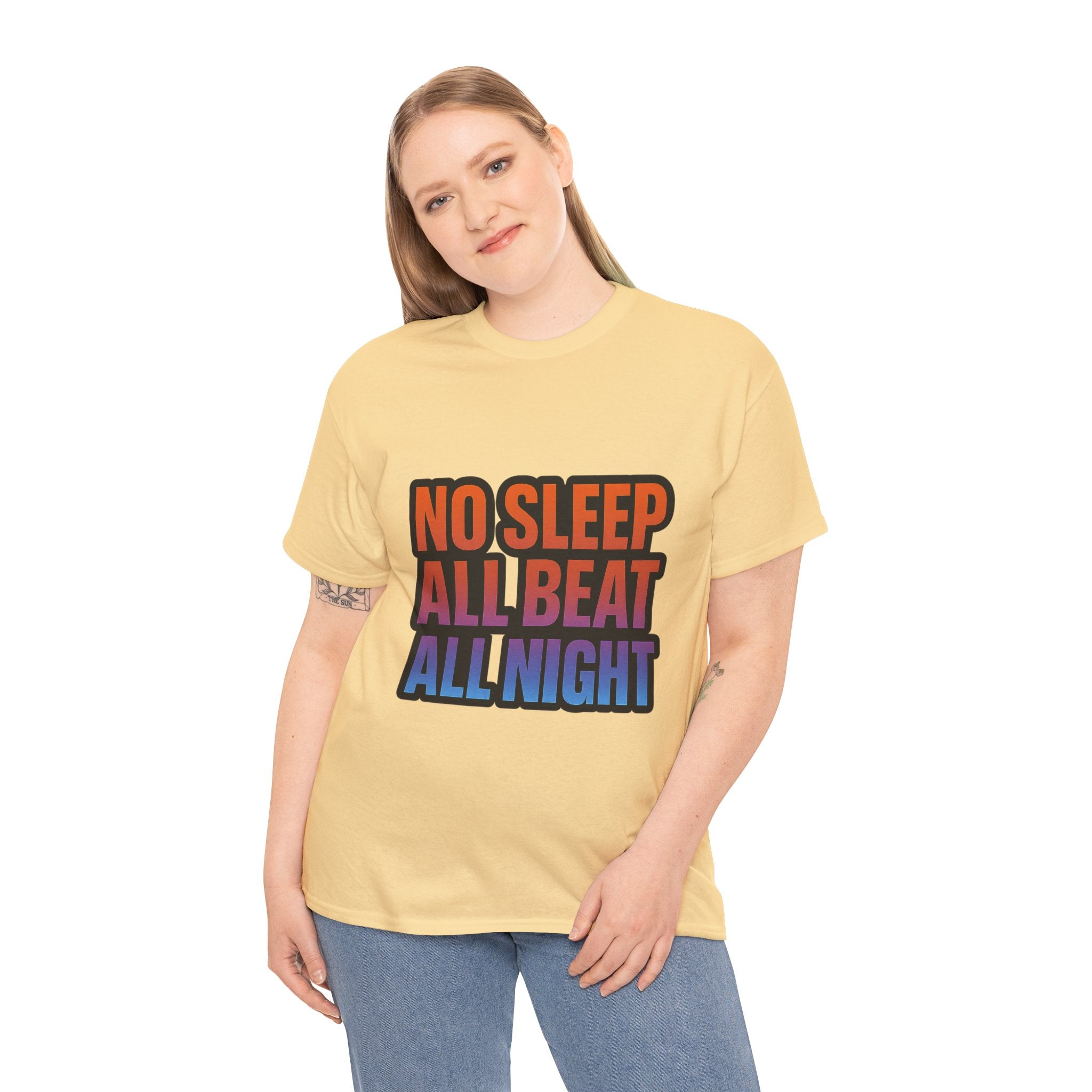 No Sleep All Beat All Night Tee