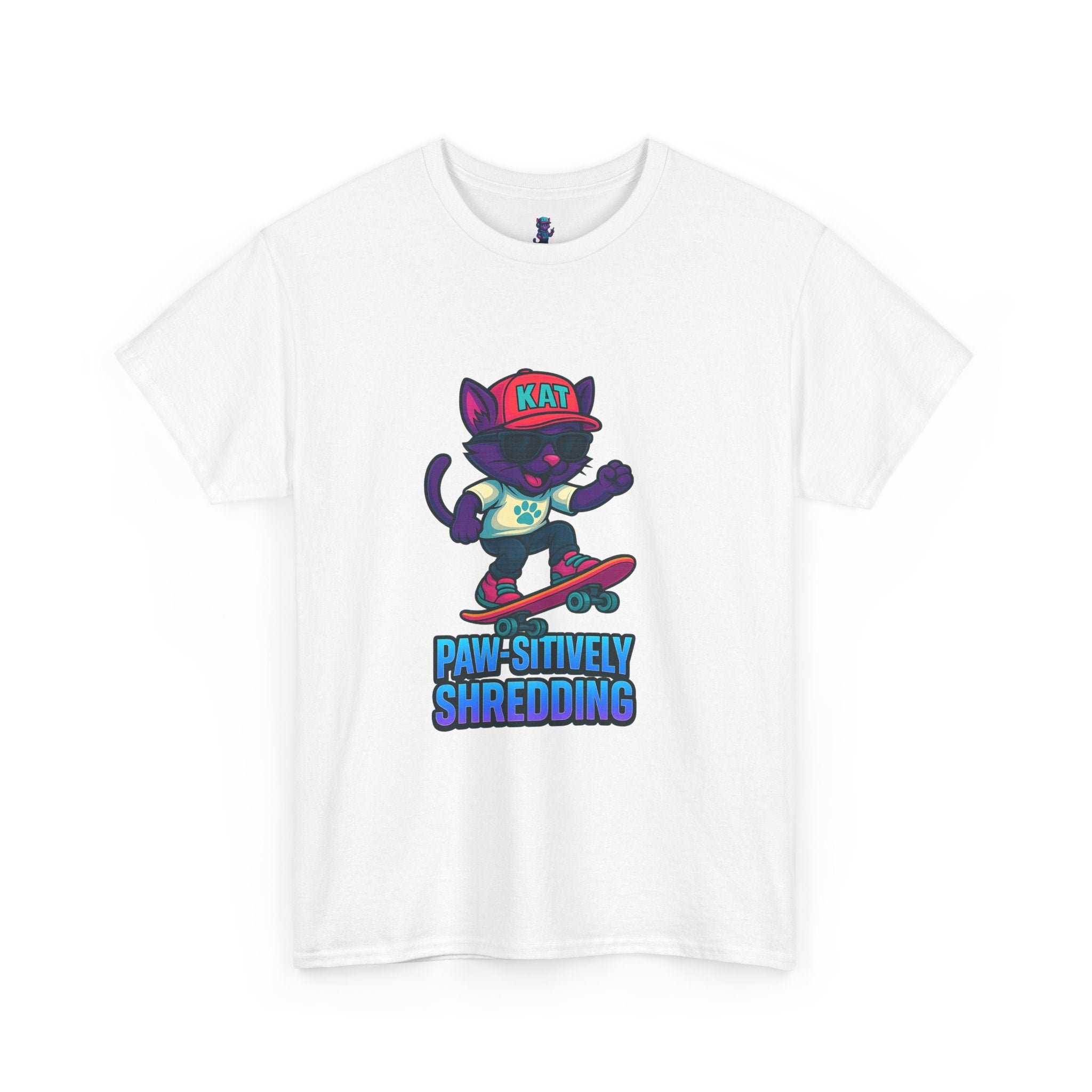 DJ KAT PAWS Paw-sitively Shredding Tee