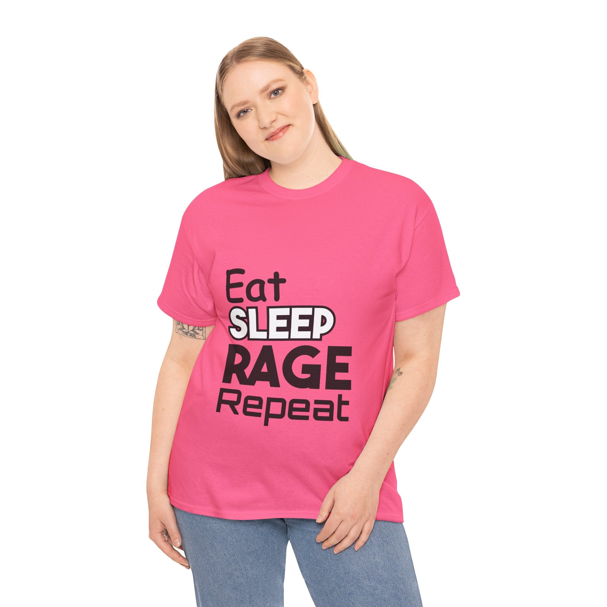 Eat Sleep Rage Repeat Tee