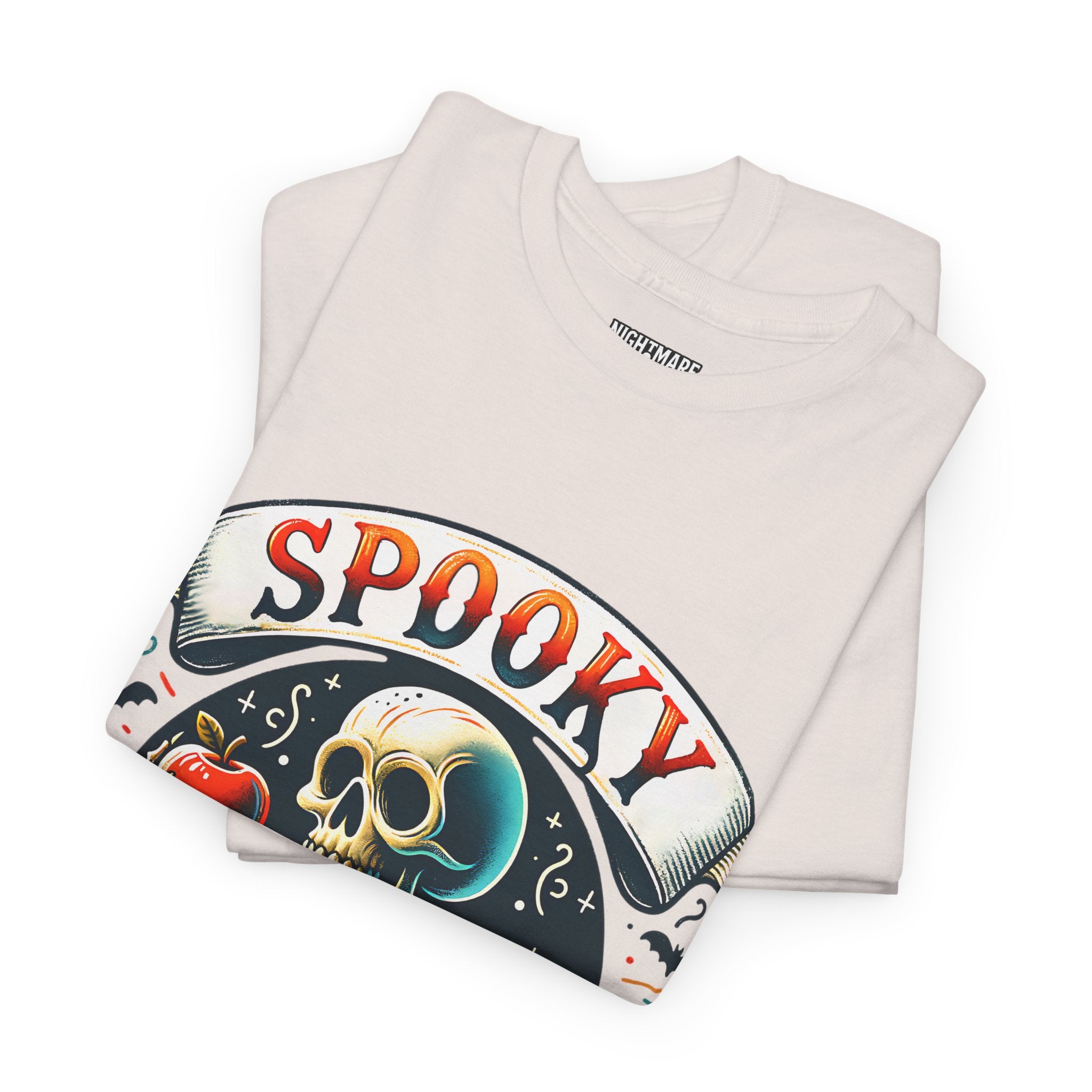 Spooky Teacher Tee, Halloween Shirt, Unisex Cotton T-Shirt, Funny Teacher Gift, Skeleton Design, Fall Apparel