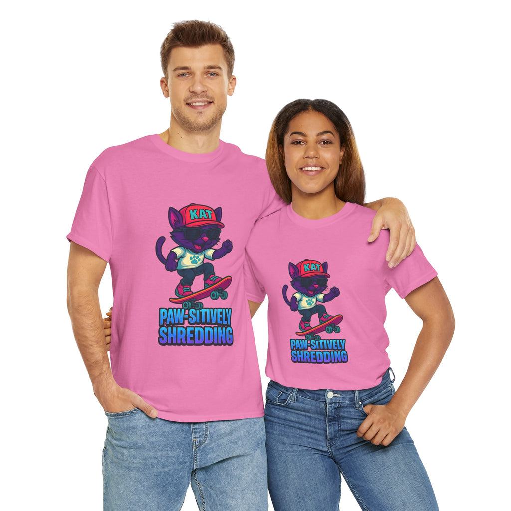 DJ KAT PAWS Paw-sitively Shredding Tee