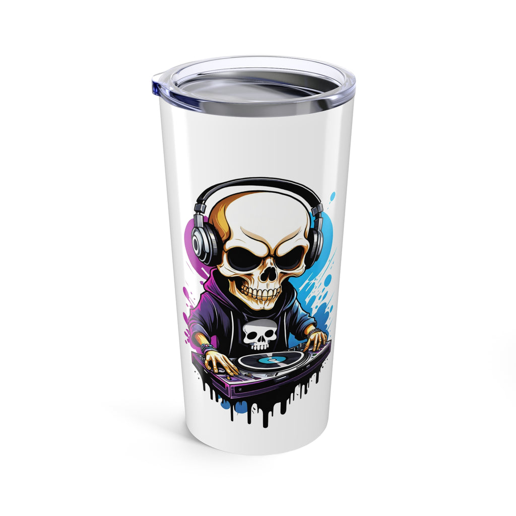 Bone Jams – MC Bonez 20oz Tumbler | Music Vibe Travel Mug for Music Lovers, Cool Drinkware & Party Gift