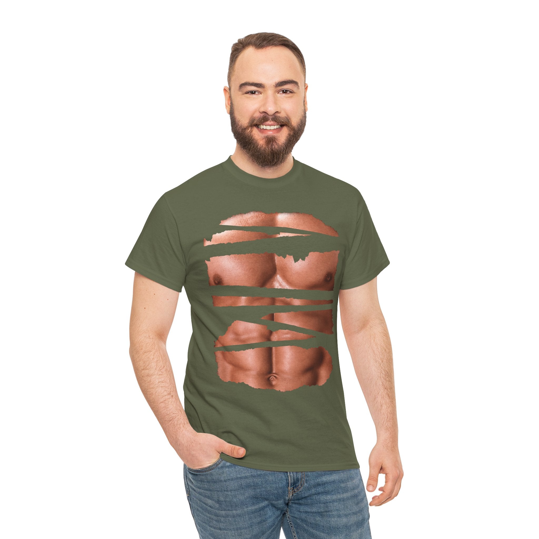 Shredded Abs Tee