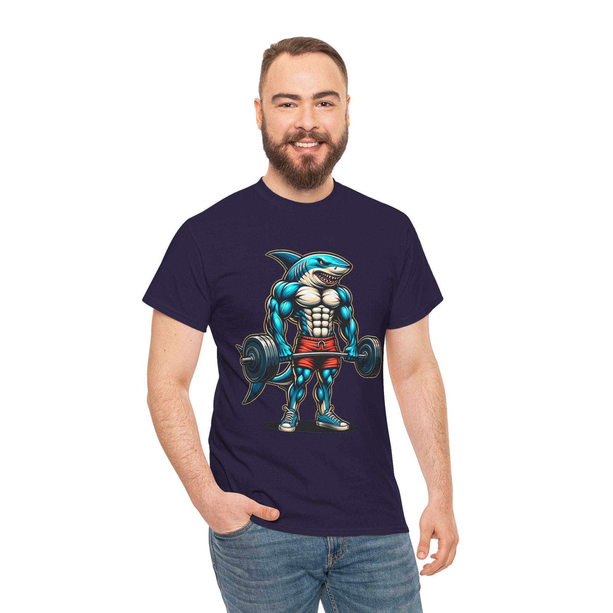 Muscular Shark T-Shirt