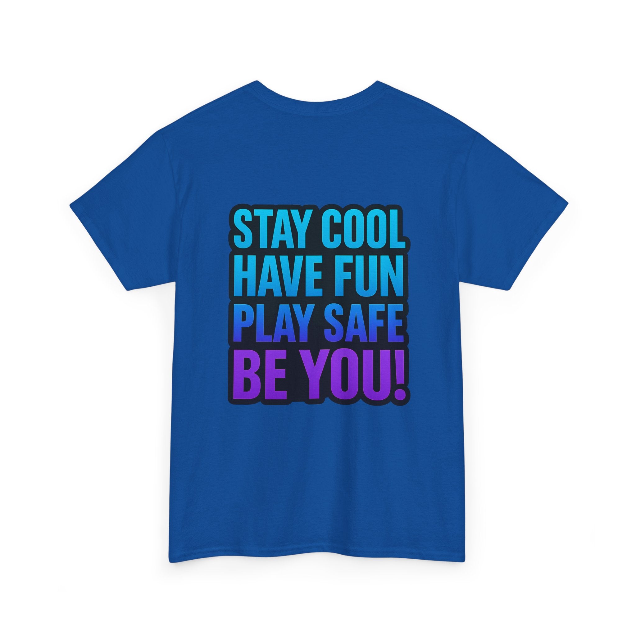 DJ KAT PAWS Surfing Fun T-Shirt | Stay Cool, Have Fun, Play Safe, Be You! | Fun Summer Tee, Gift for Cat Lovers, Beach Vibes