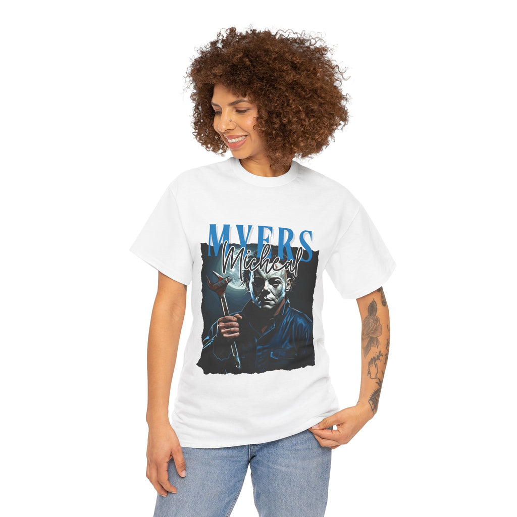 Michael Myers - Horror Graphic Tee, Unisex Cotton Shirt, Halloween Costume, Horror Movie Gift, Spooky T-Shirt, Horror Fan Apparel