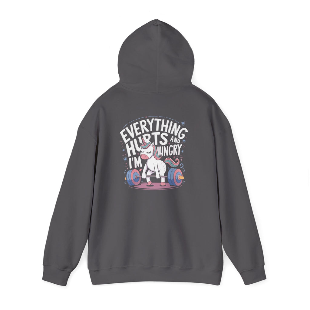 Everything Hurts, Everyday Grind Sweatshirt for Fitness Enthusiasts, Gym Hoodie, Workout Gear, Gift for Gym Lovers
