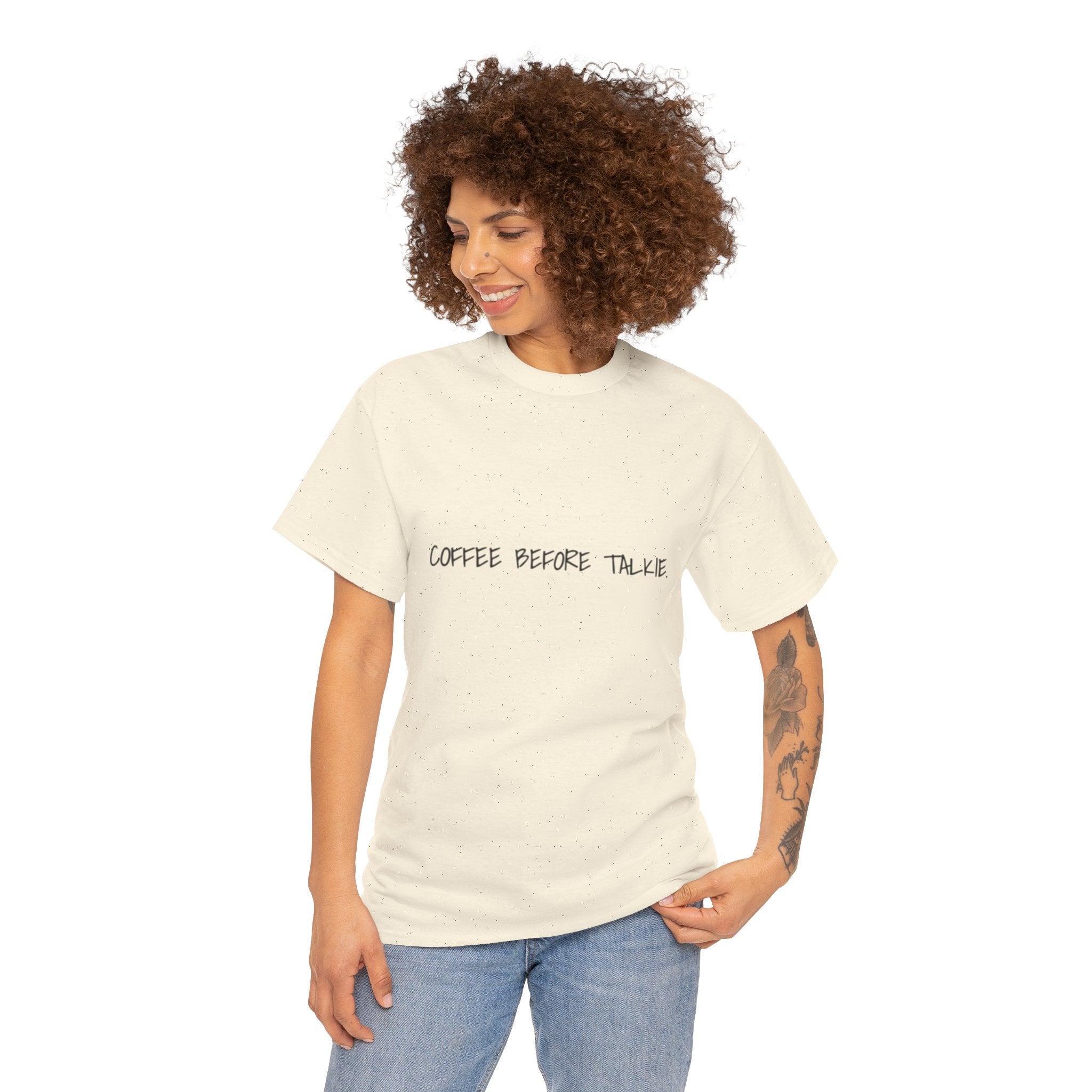 Coffee Before Talkie Unisex Tee - Light Colors