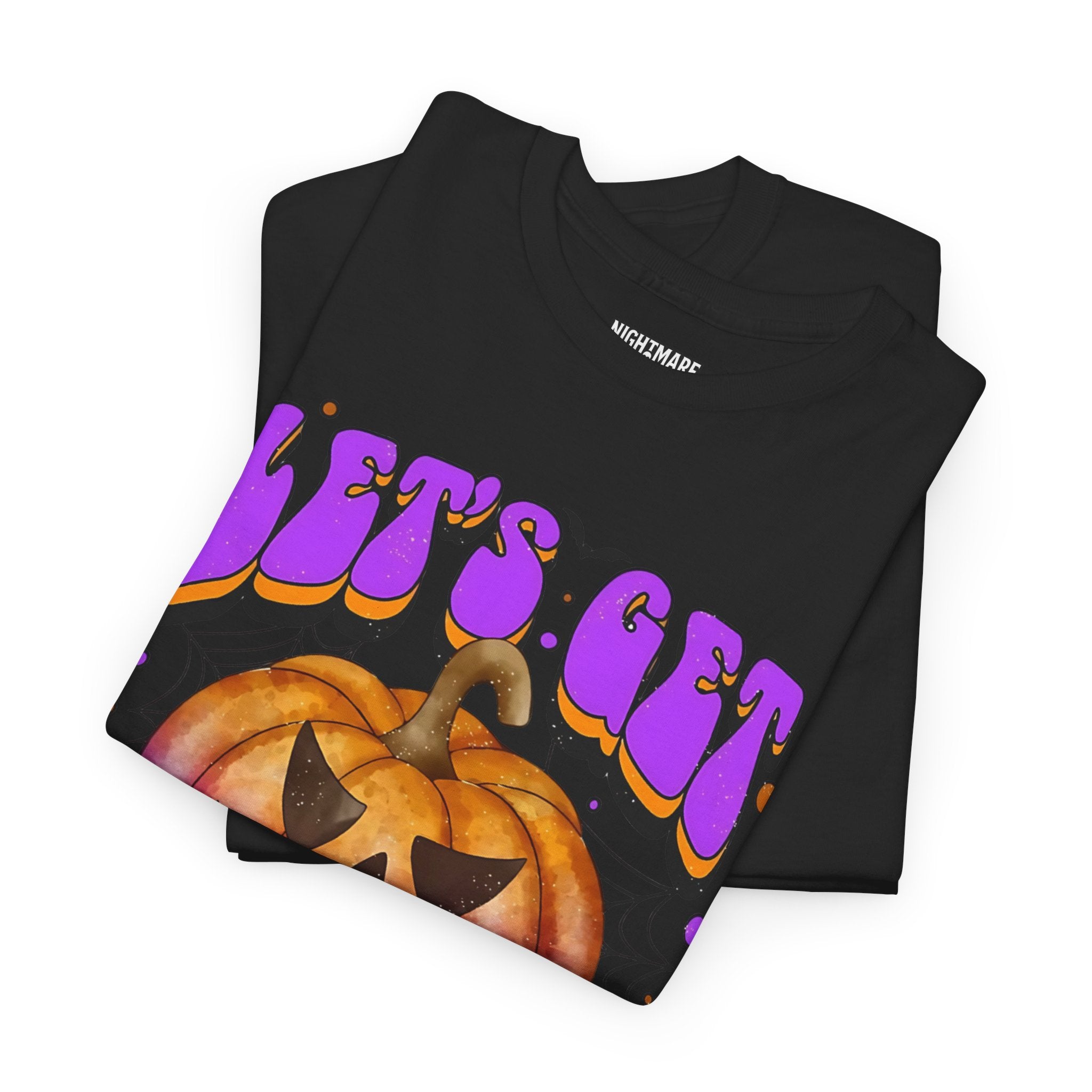 Halloween Spooky Pumpkin Tee, Unisex Cotton Shirt, Halloween Costume, Fall Festivities, Trick or Treat