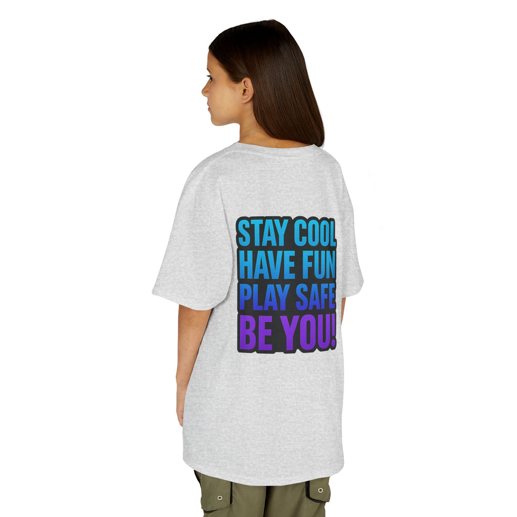 DJ KAT PAWS Purr-fectly Rad Kids Tee | Cool Apparel for Boys & Girls, Motivational Summer Wear & Playful Gift