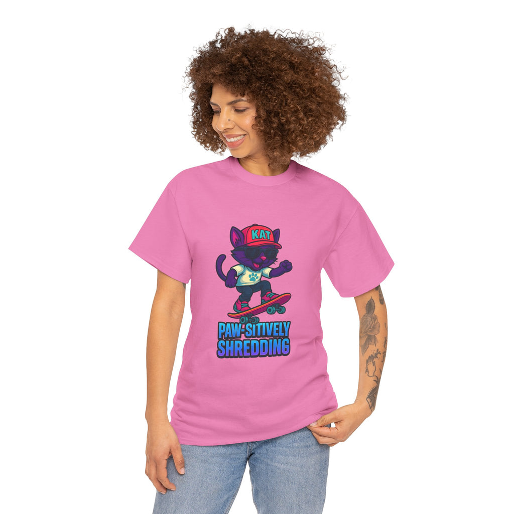 DJ KAT PAWS Paw-sitively Shredding Tee