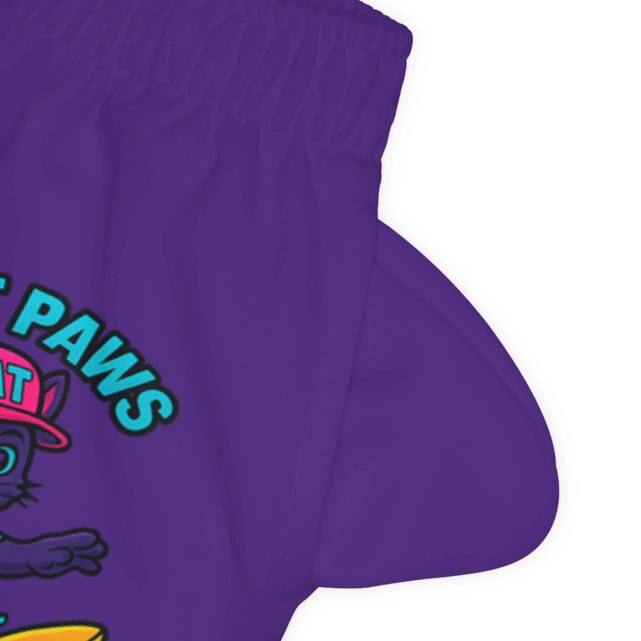 DJ KAT PAWS Paw-sitive Waves Only Youth Joggers - Stay Cool, Play Safe, Be You, Casual Wear, Kids Activewear, Perfect Gift for Boys and Girls