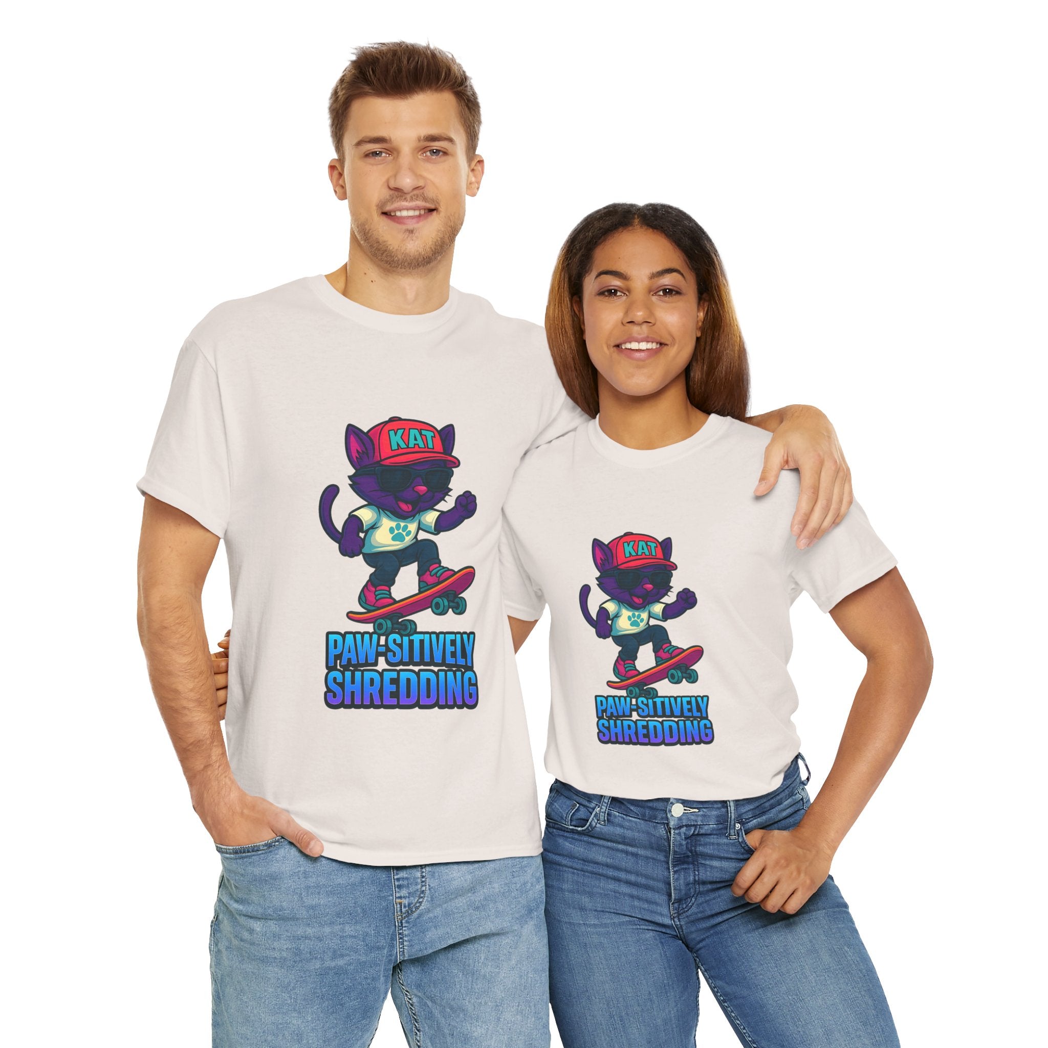 DJ KAT PAWS Paw-sitively Shredding Tee