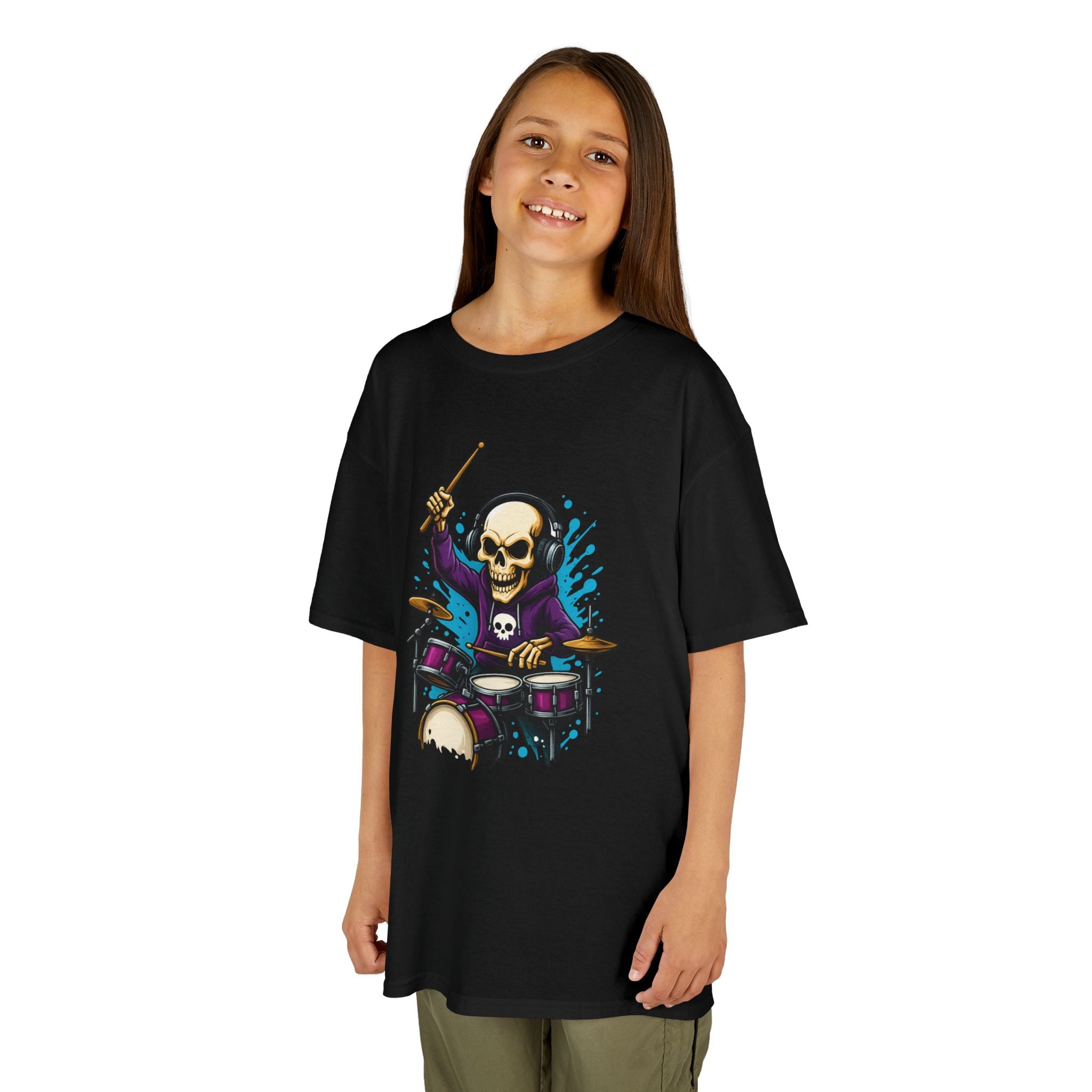 Bone Jams MC Bonez, Kids Tee - Drumming Up The Dead
