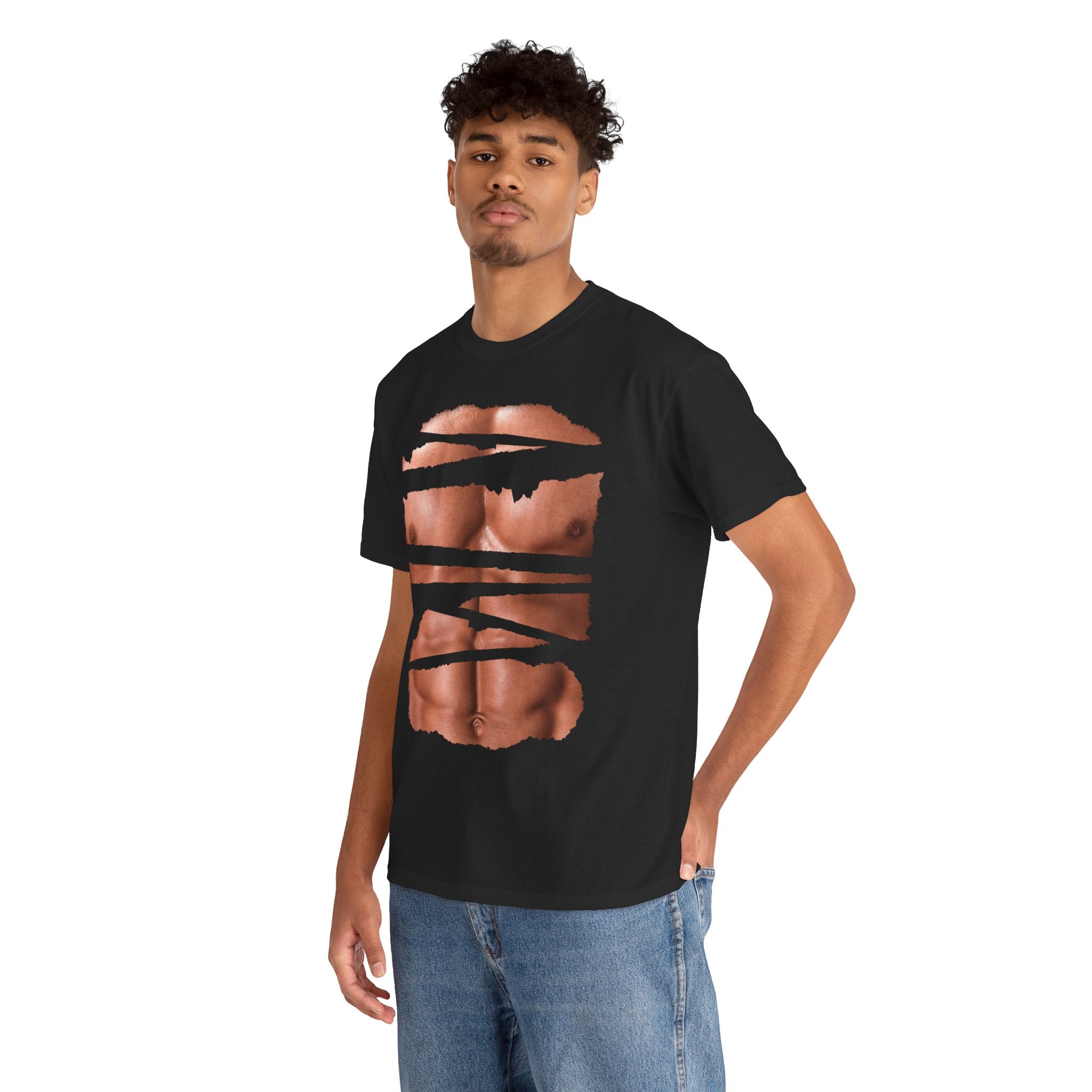 Shredded Abs Tee
