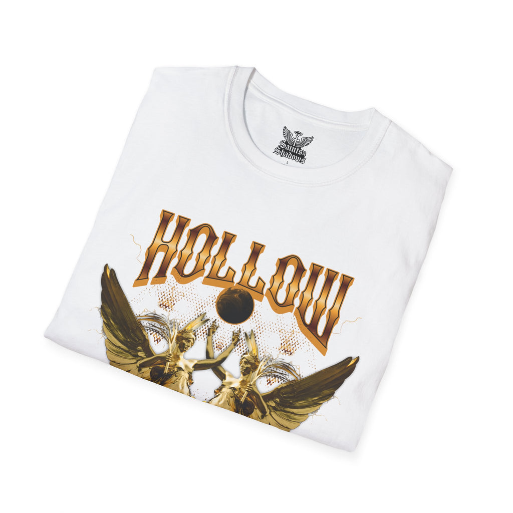 Saints and Shadows - Hollow, Angelic Artwork Unisex Softstyle T-Shirt, Casual Wear