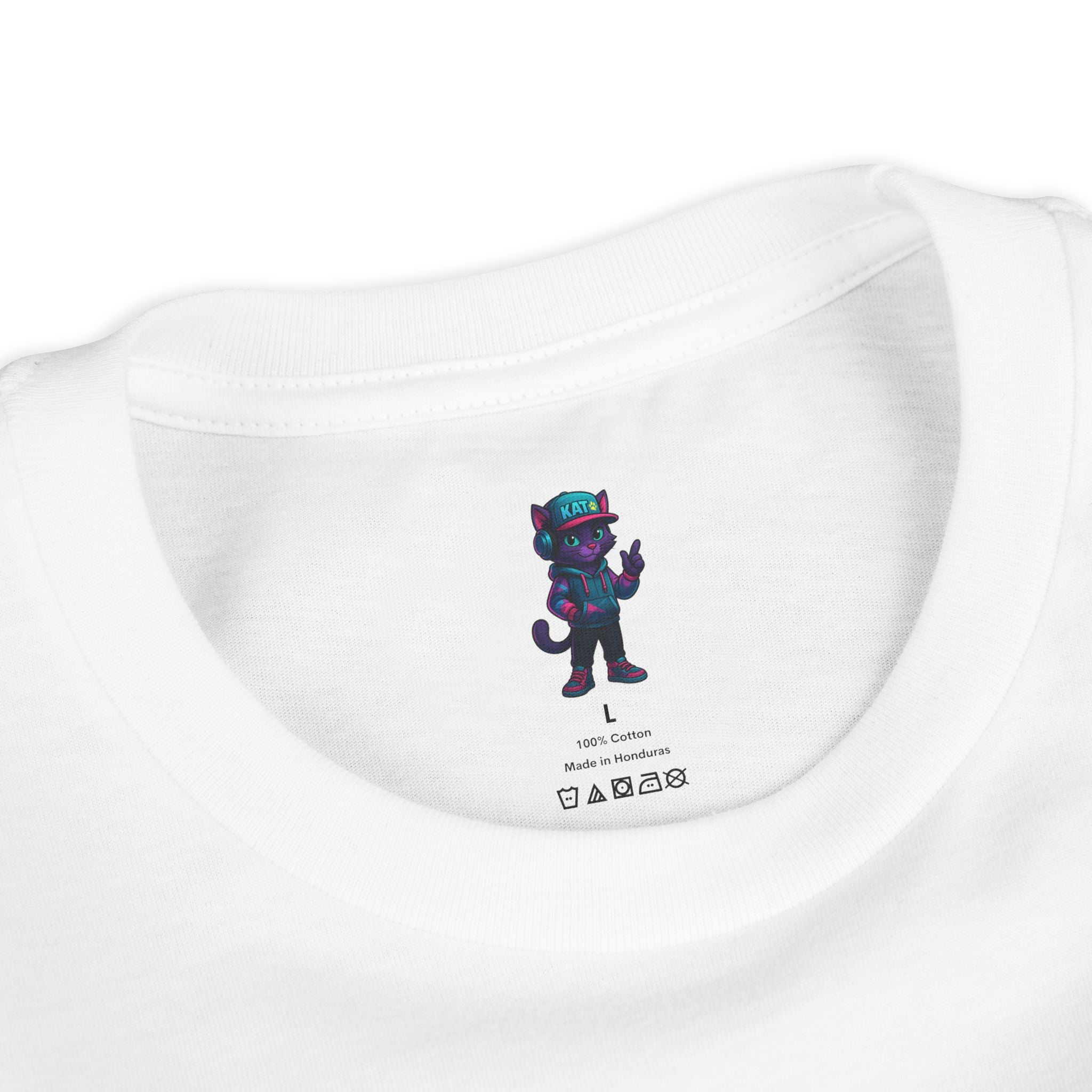 DJ KAT PAWS Paw-sitively Shredding, Skateboarding Youth Tee | Fun Summer Shirt, Motivational Kids T-Shirt, Birthday Gift for Boys & Girls