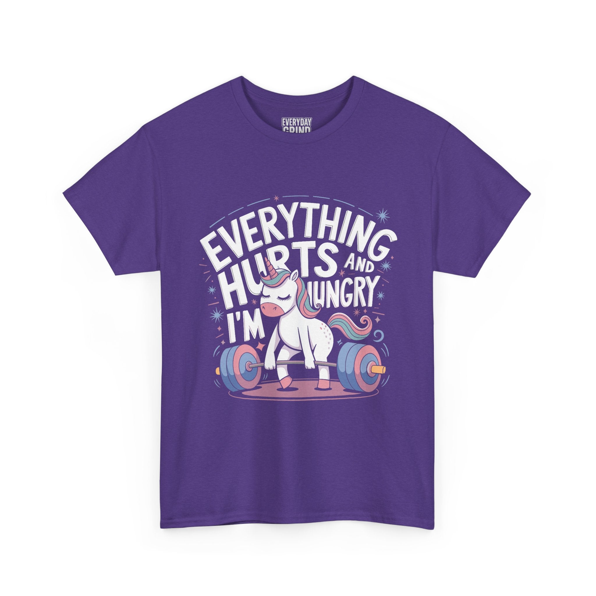 Everything Hurts and I'm Hungry Unicorn Tee