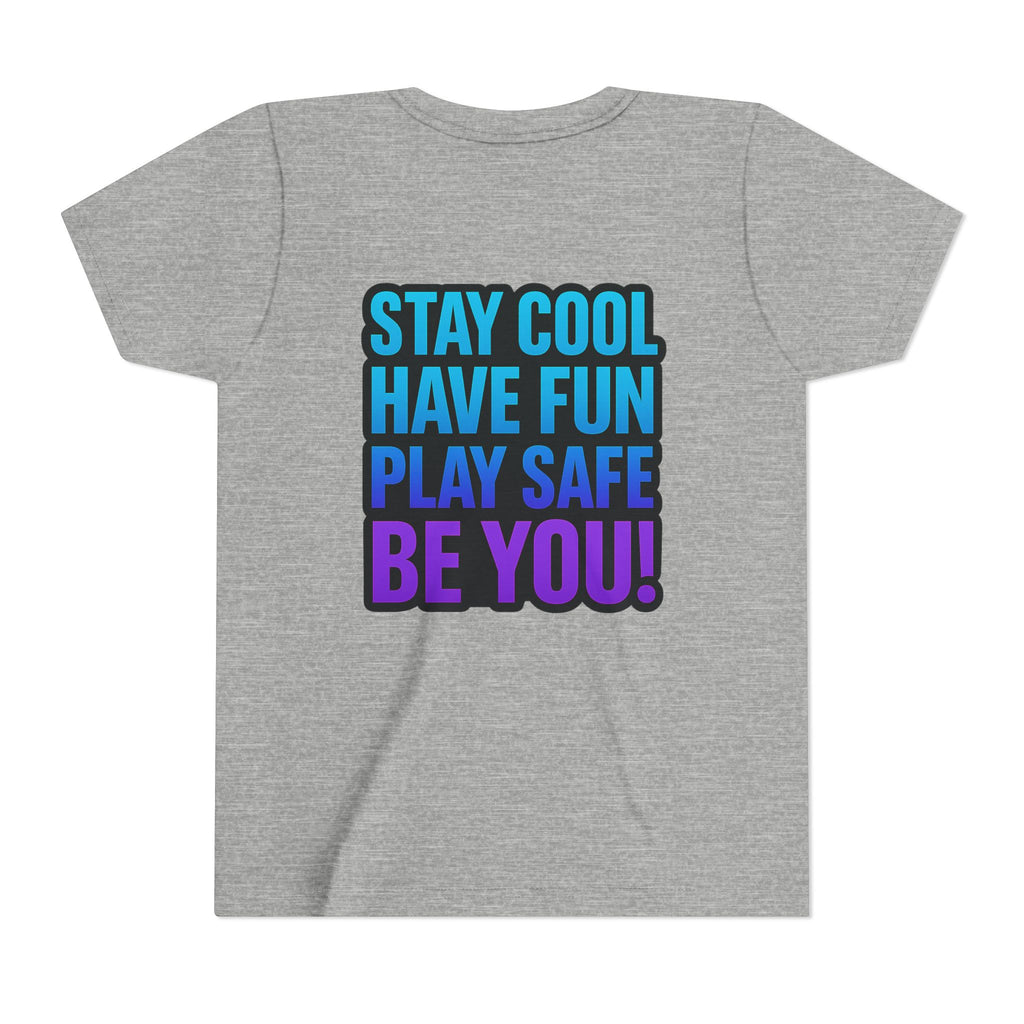 DJ KAT PAWS – Purr-fectly Rad Baseball Youth Tee | Fun Kids Graphic Shirt, Cool Cat Design, Perfect for Birthdays, Playdates & Sports Events