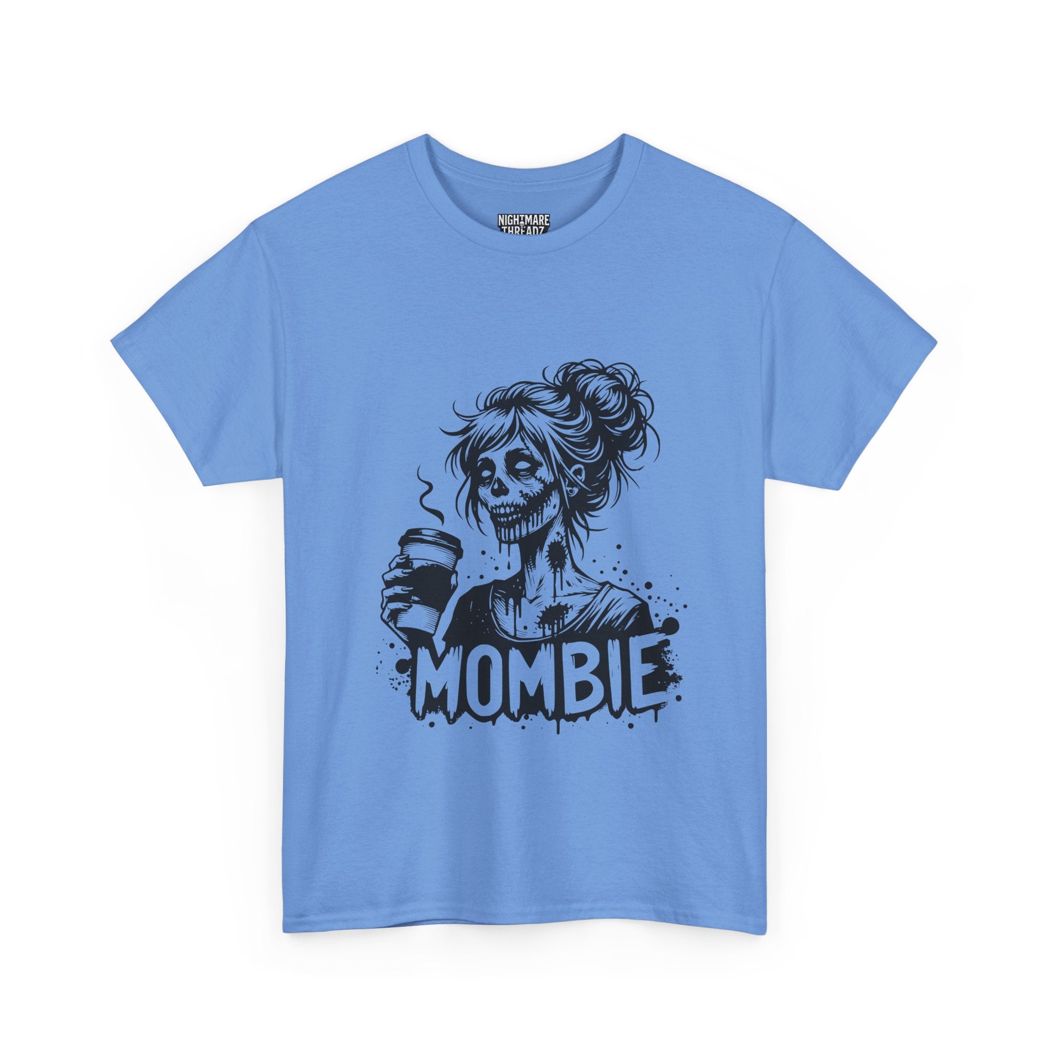 Mombie Unisex Tee, Perfect for Halloween, Gift for Moms, Relaxed Fit, Funny T-Shirt, Unique Graphic Tee, Casual Wear