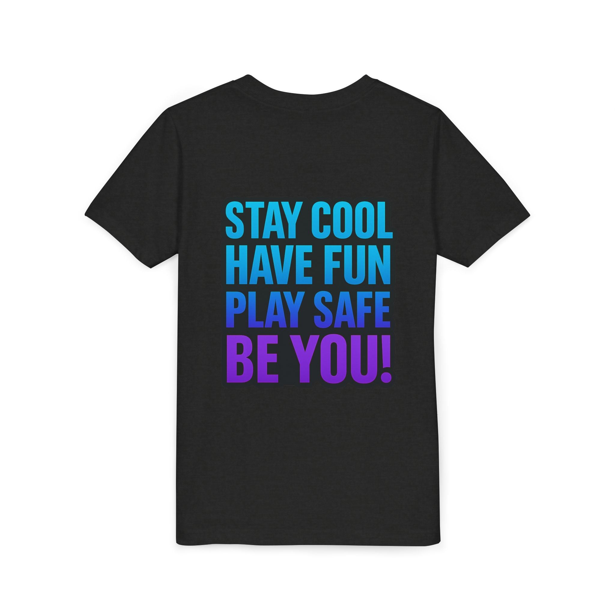 DJ KAT PAWS Paw-Sitive Waves Only, Youth Tee | Kids Surfing T-Shirt, Fun Cat Graphic Top, Summer Apparel, Gifts for Animal Lovers