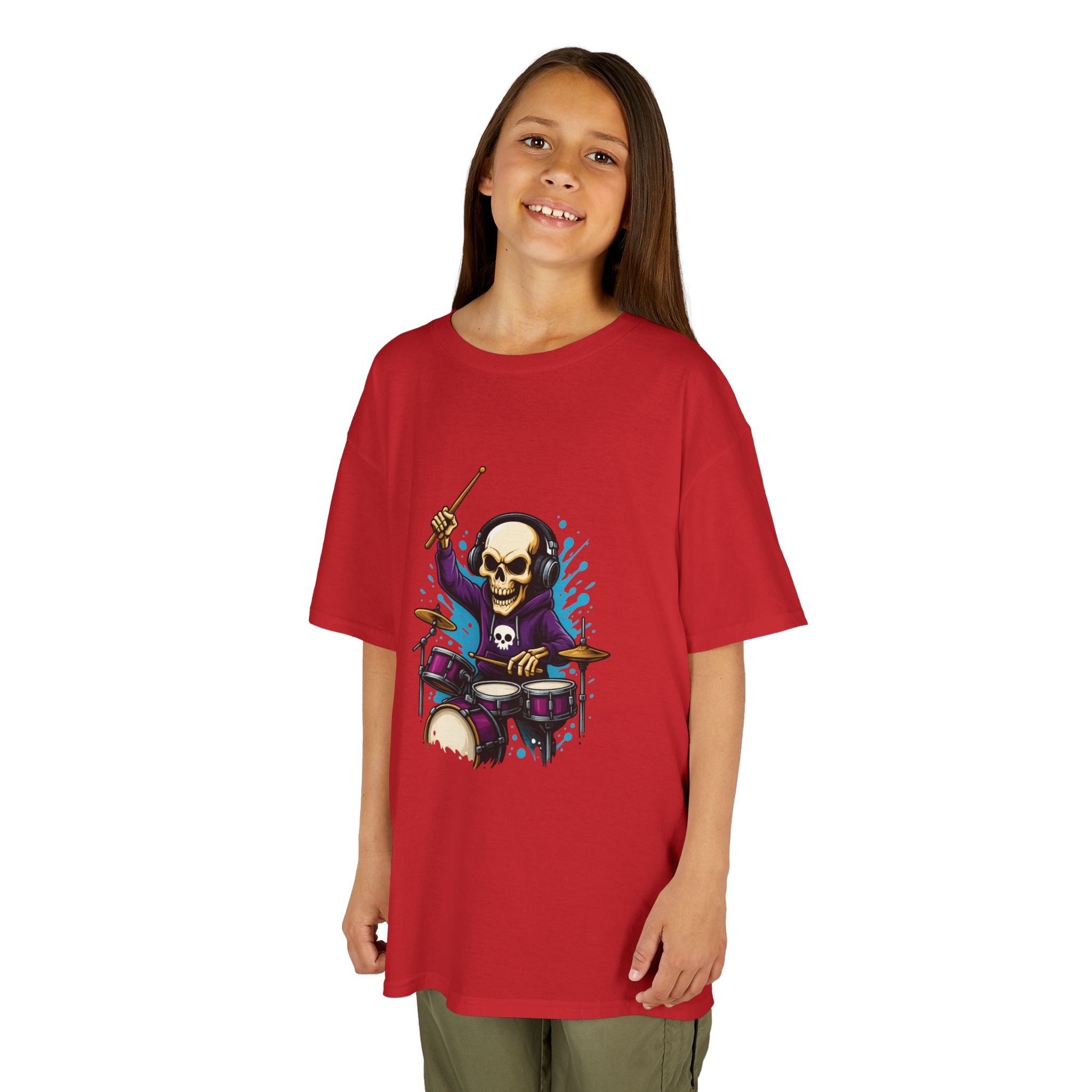 Bone Jams MC Bonez Kids Tee, Drumming Up The Dead