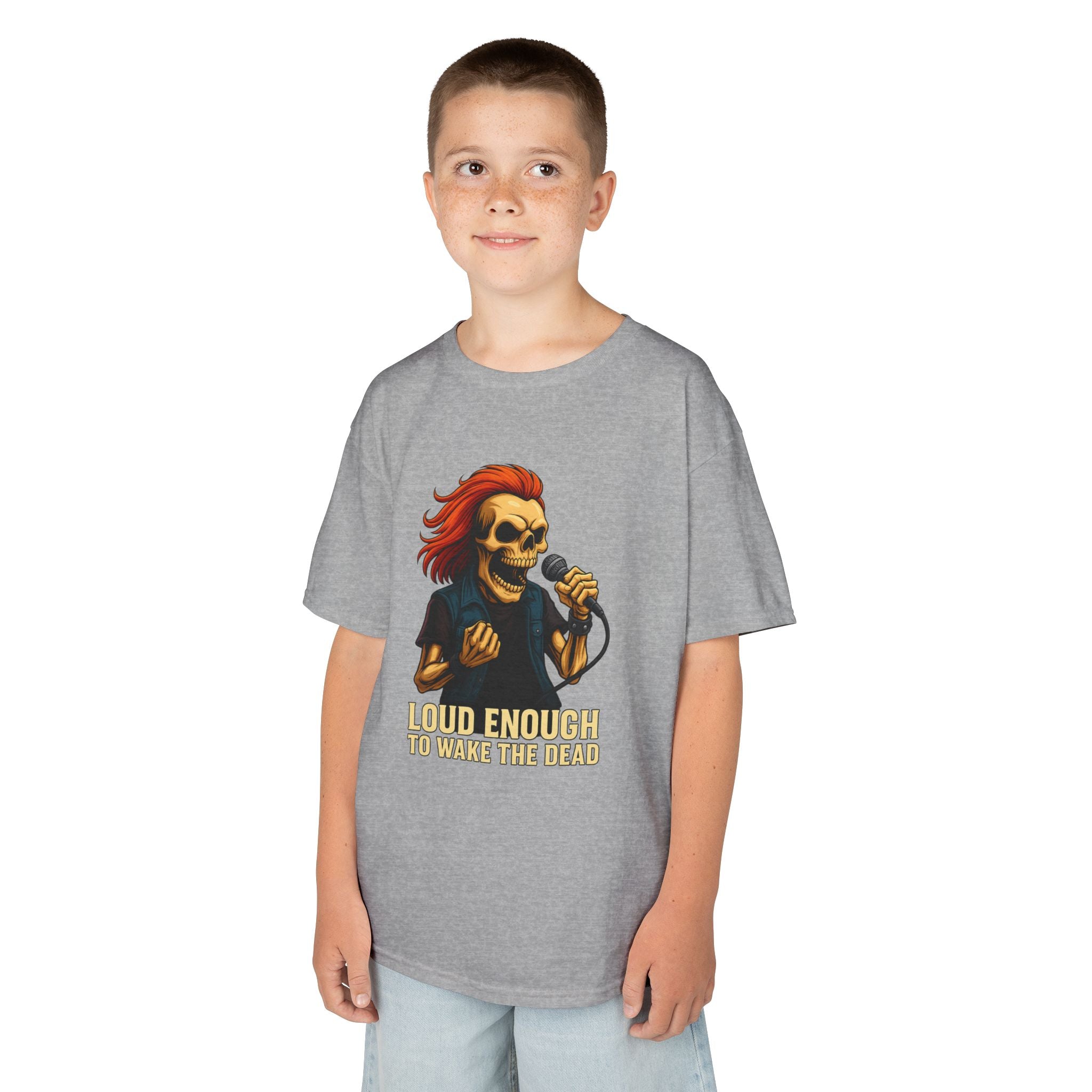 Bone Jams MC Bonez Kids Tee, Loud Enough  to Wake the Dead