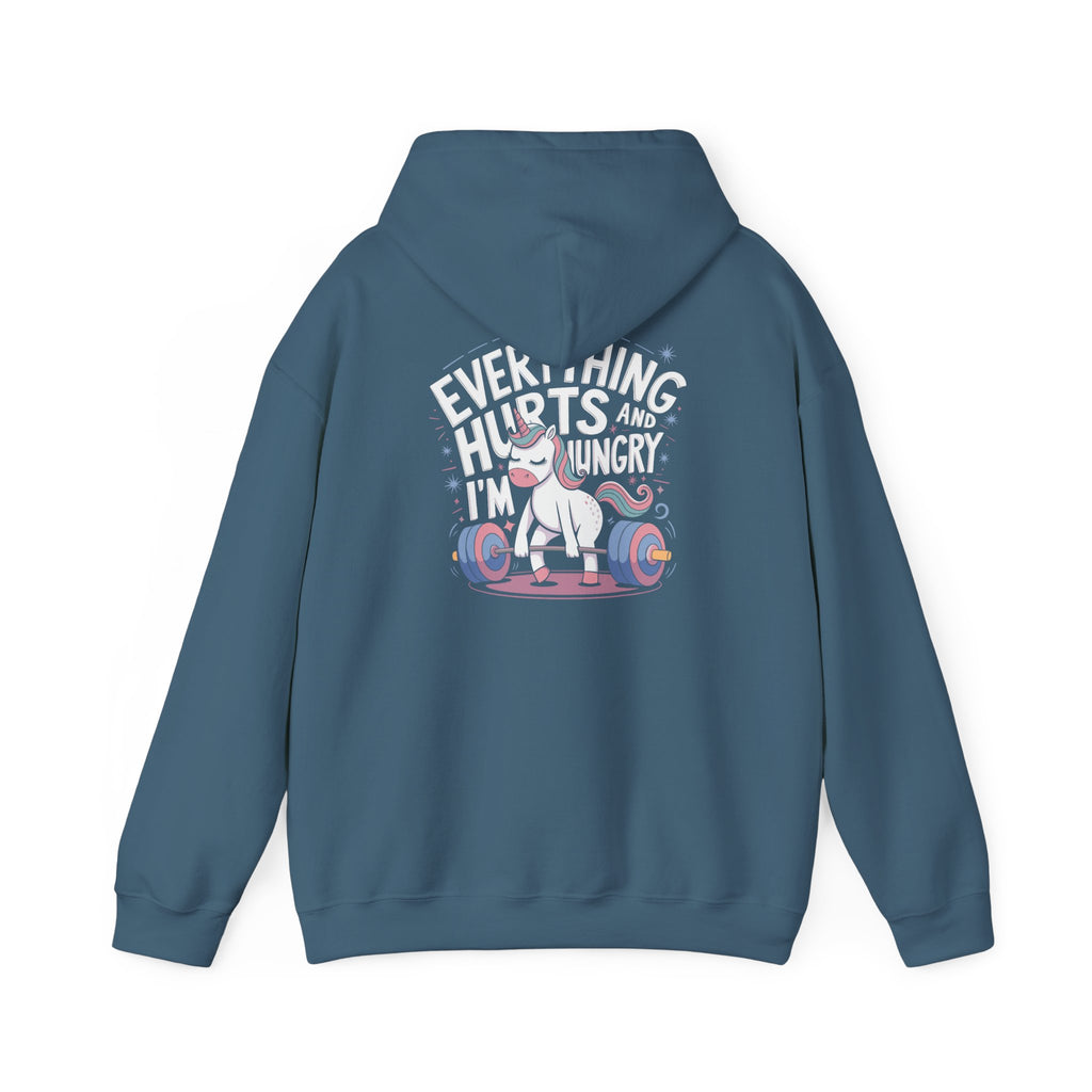 Everything Hurts, Everyday Grind Sweatshirt for Fitness Enthusiasts, Gym Hoodie, Workout Gear, Gift for Gym Lovers