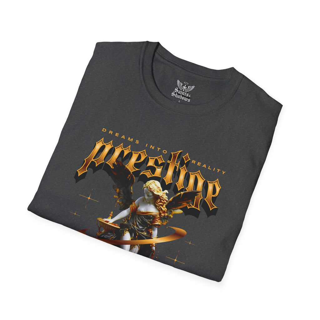 Saints and Shadows - Prestige, Angelic Artwork Unisex Softstyle T-Shirt, Casual Wear