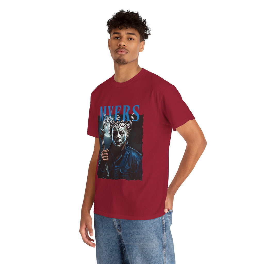 Michael Myers - Horror Graphic Tee, Unisex Cotton Shirt, Halloween Costume, Horror Movie Gift, Spooky T-Shirt, Horror Fan Apparel