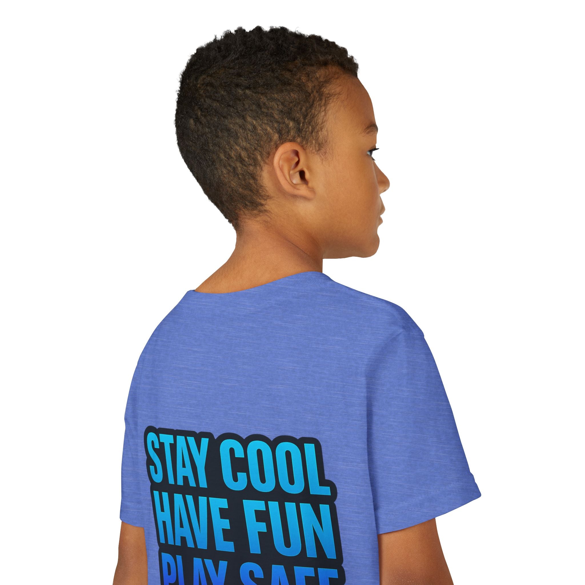 DJ KAT PAWS Paw-sitively Shredding, Skateboarding Youth Tee | Fun Summer Shirt, Motivational Kids T-Shirt, Birthday Gift for Boys & Girls