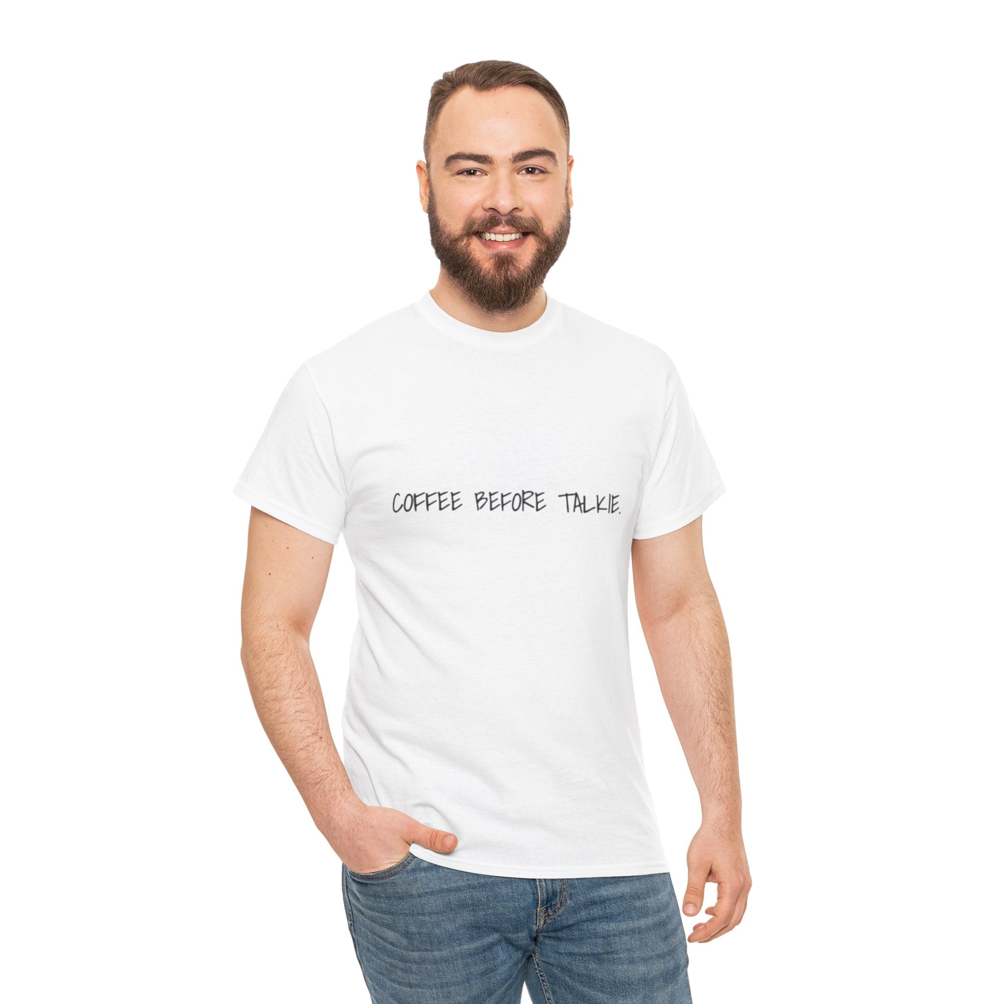 Coffee Before Talkie Unisex Tee - Light Colors